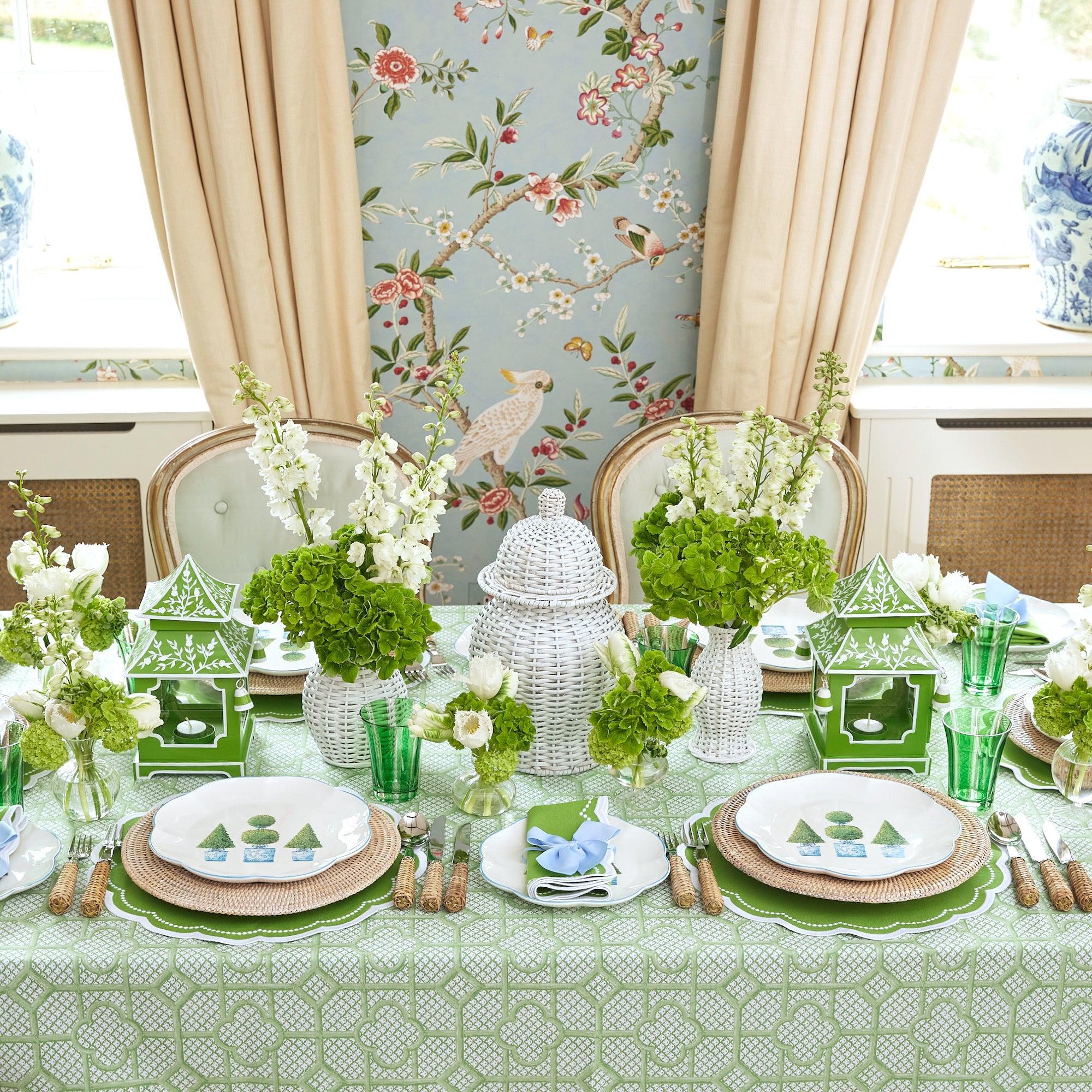 Green Positano Glasses (Set of 4) - Mrs. Alice