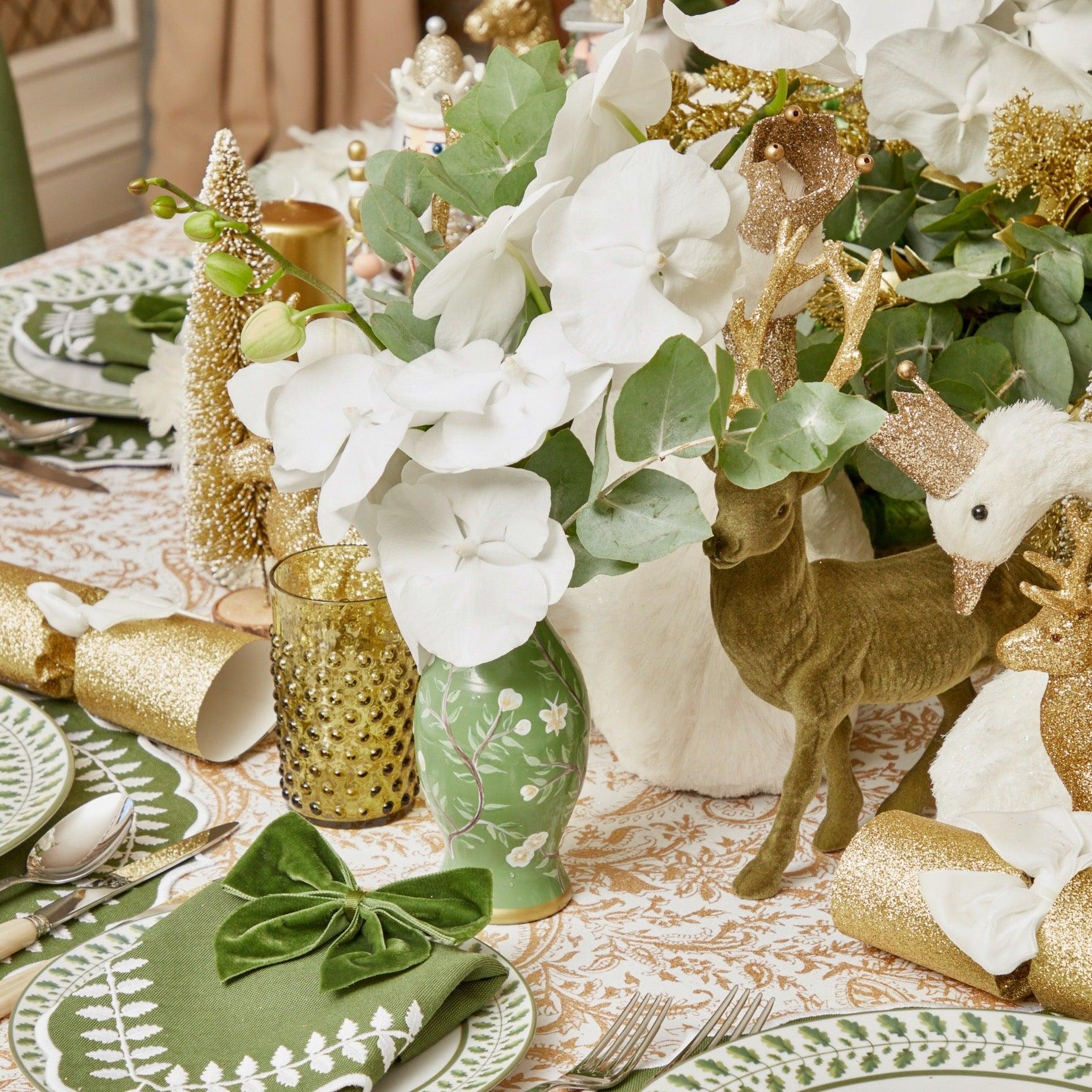 Hand Painted Tole Bud Vases (Set of 3) - Mrs. Alice