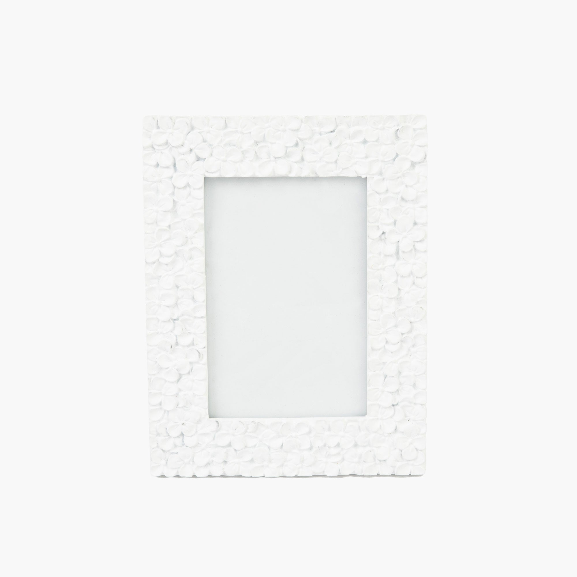 White Hydrangea Photo Frames (Set of 2)