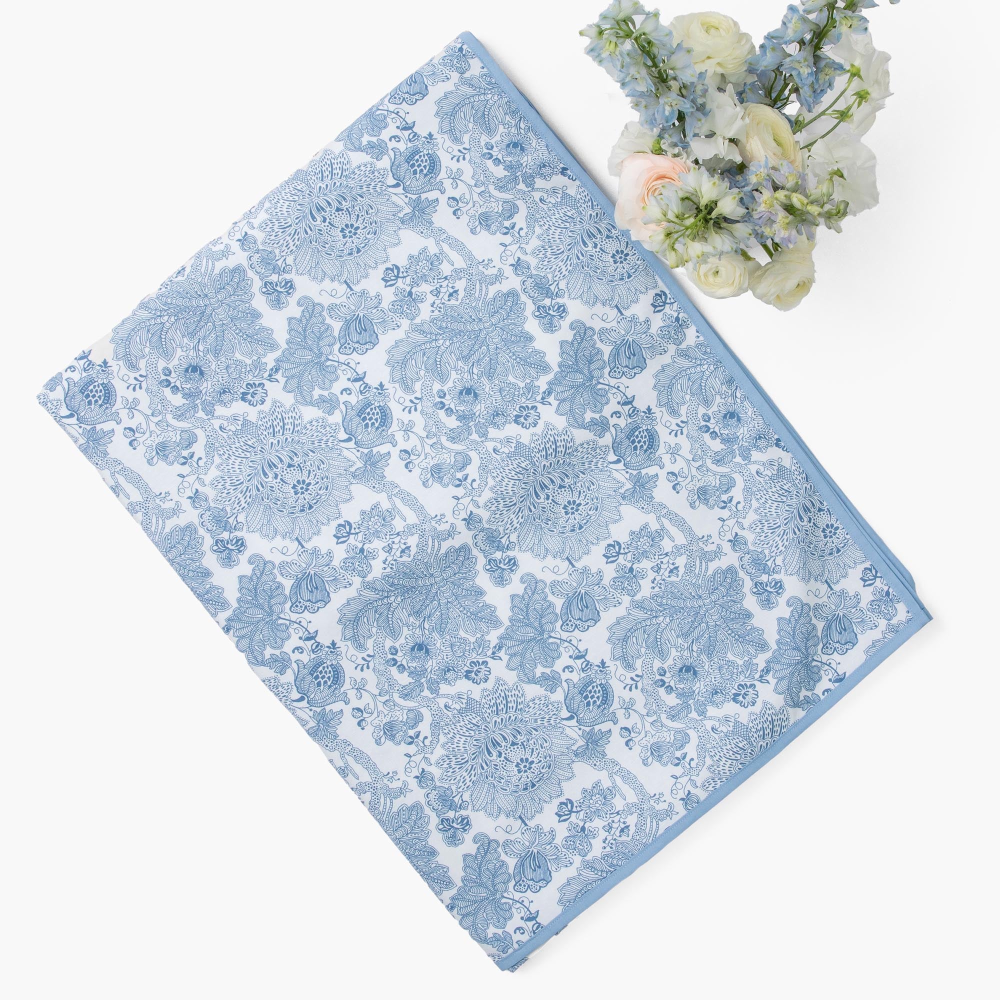 Angelique Blue Tablecloth