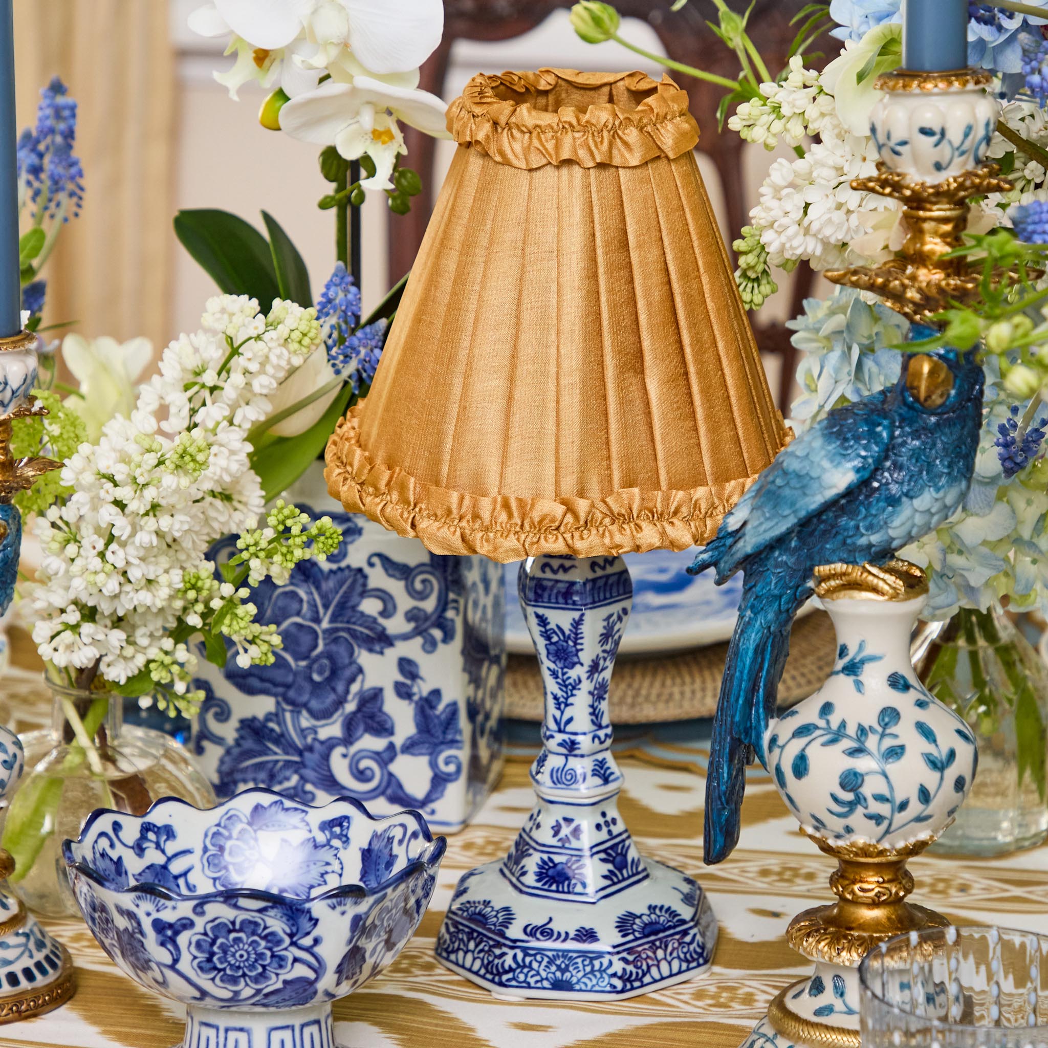 Serena Chinoiserie Rechargeable Lamp