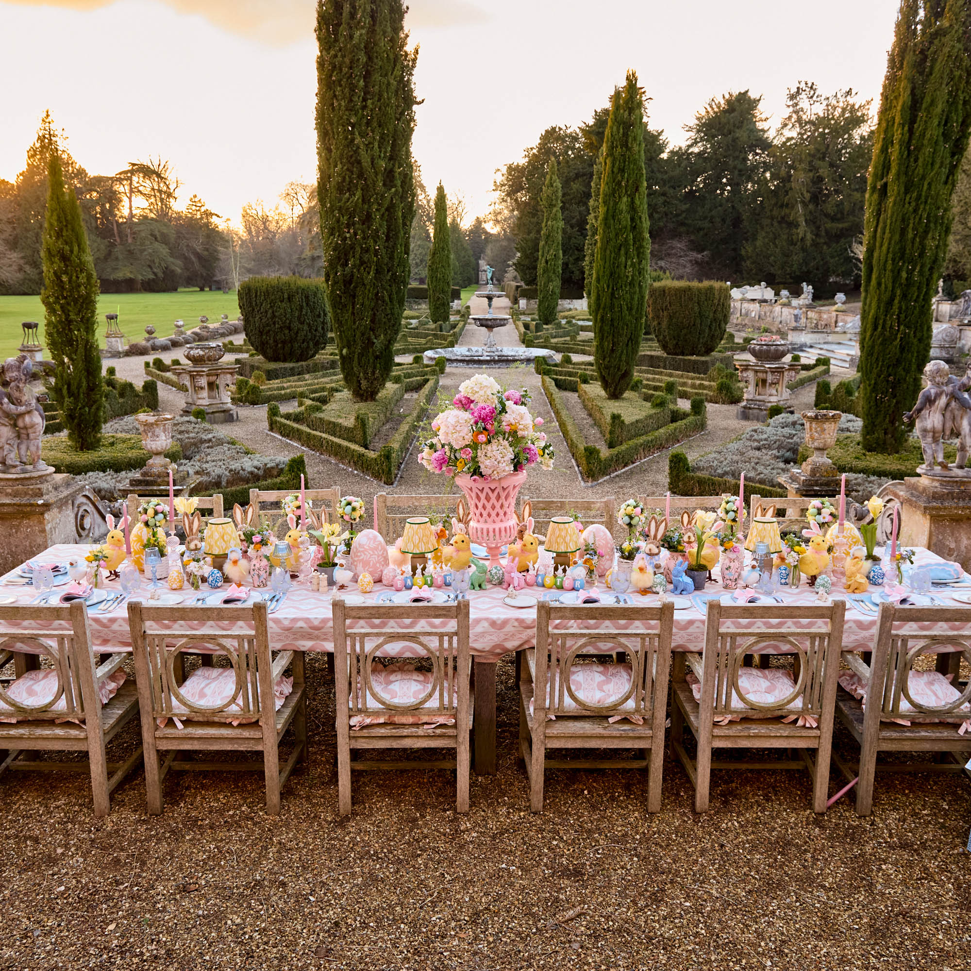 Blue Hydrangea Glasses (Set of 4)