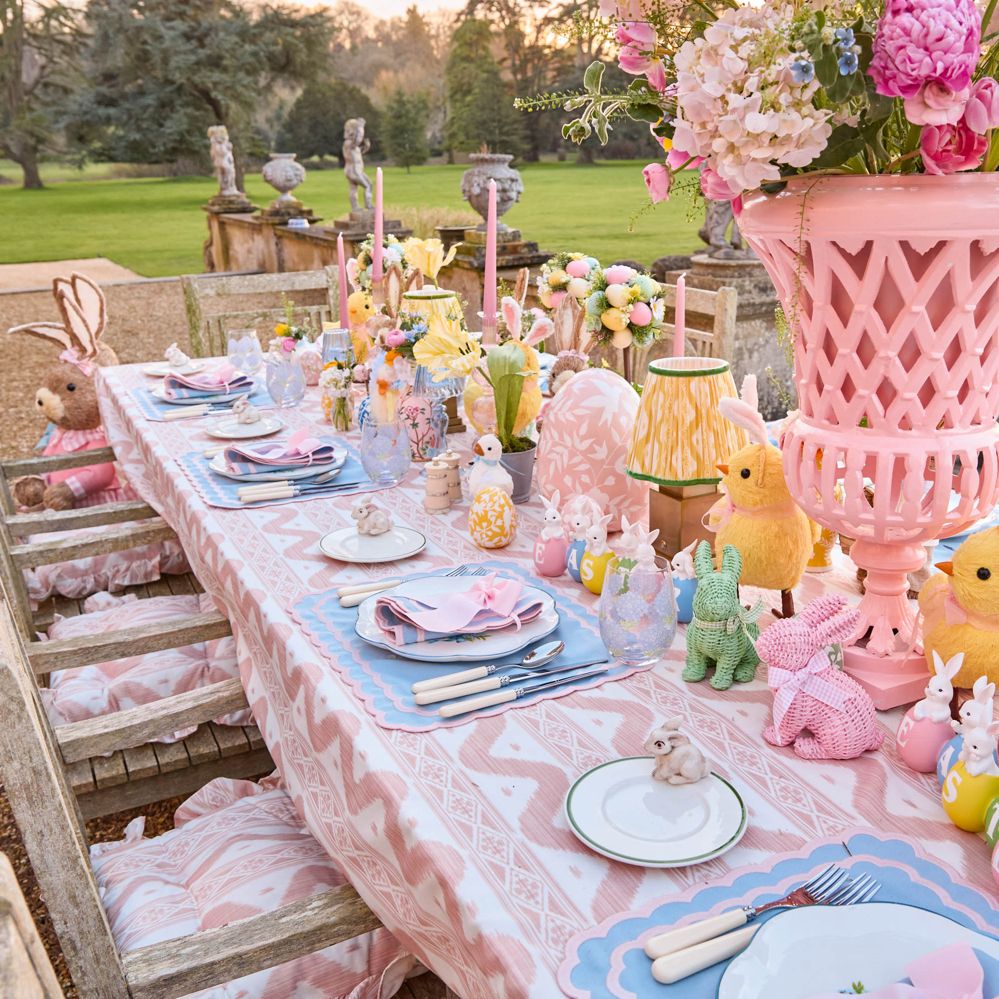 Peony Camille Candle Holders (Pair)