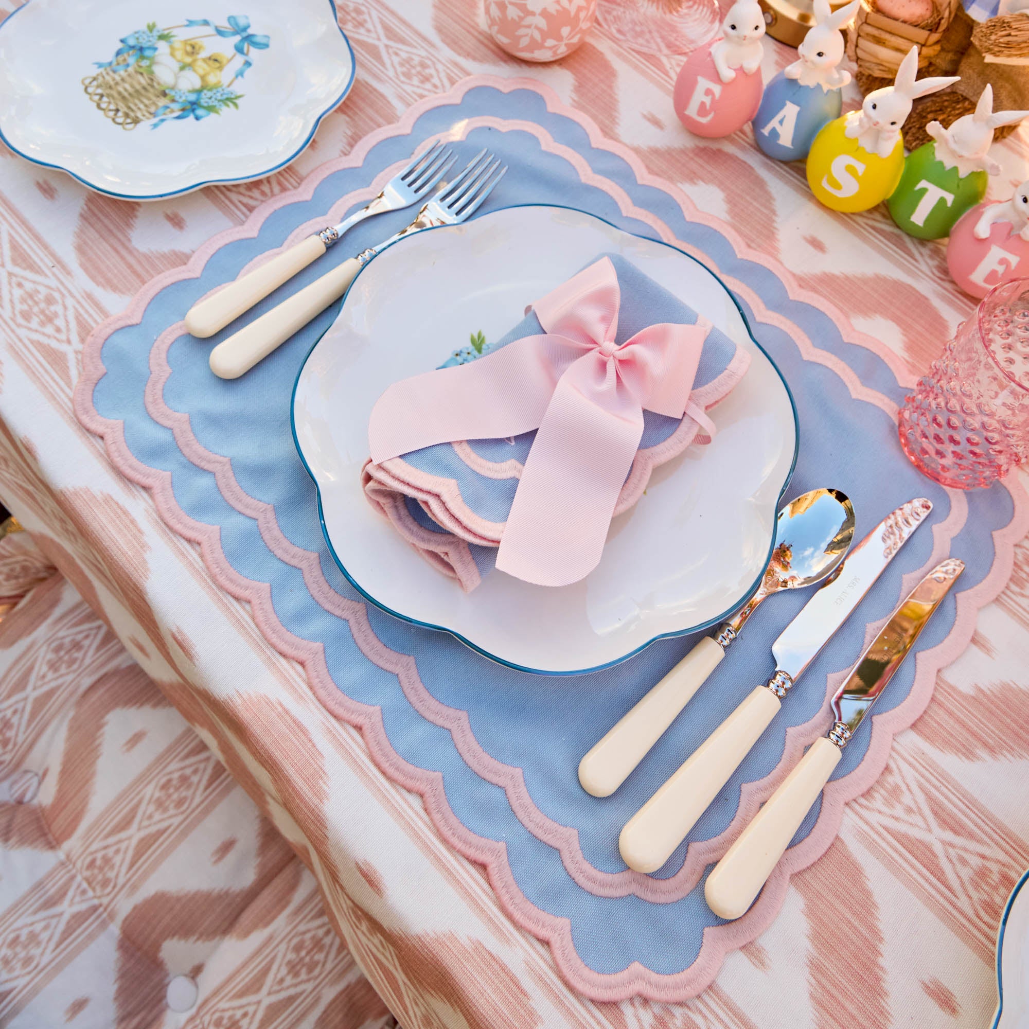 Personalisable Pink Grosgrain Bow