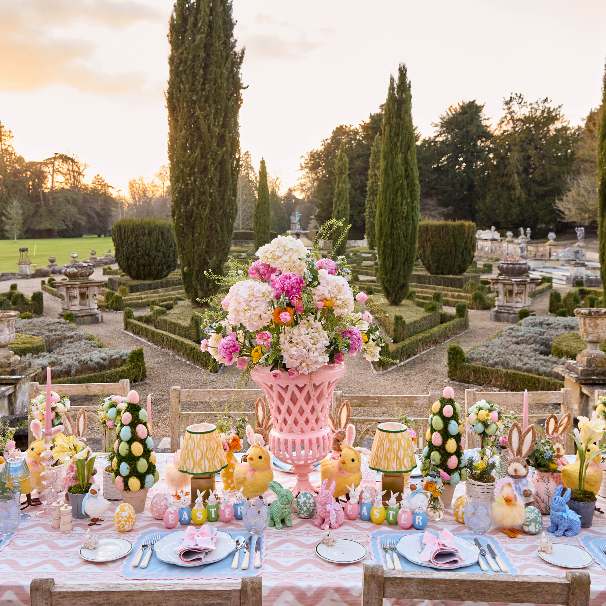 Peony Camille Candle Holders (Pair)