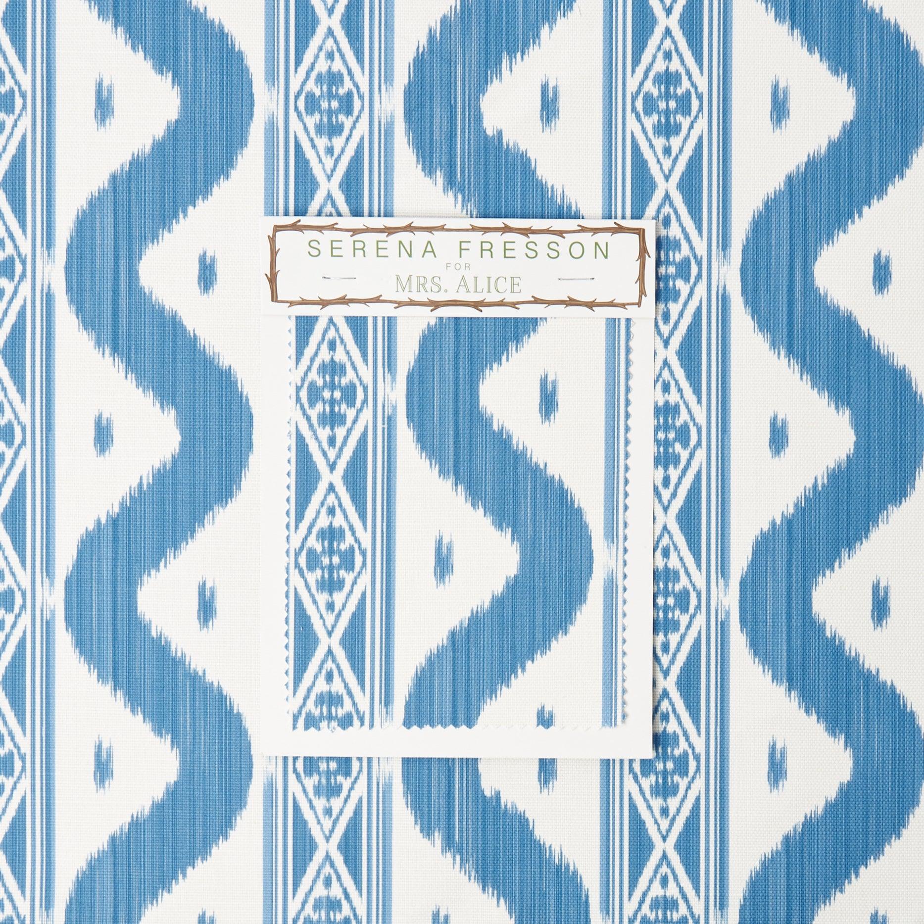 Ikat Stripe Fabric - Mrs. Alice