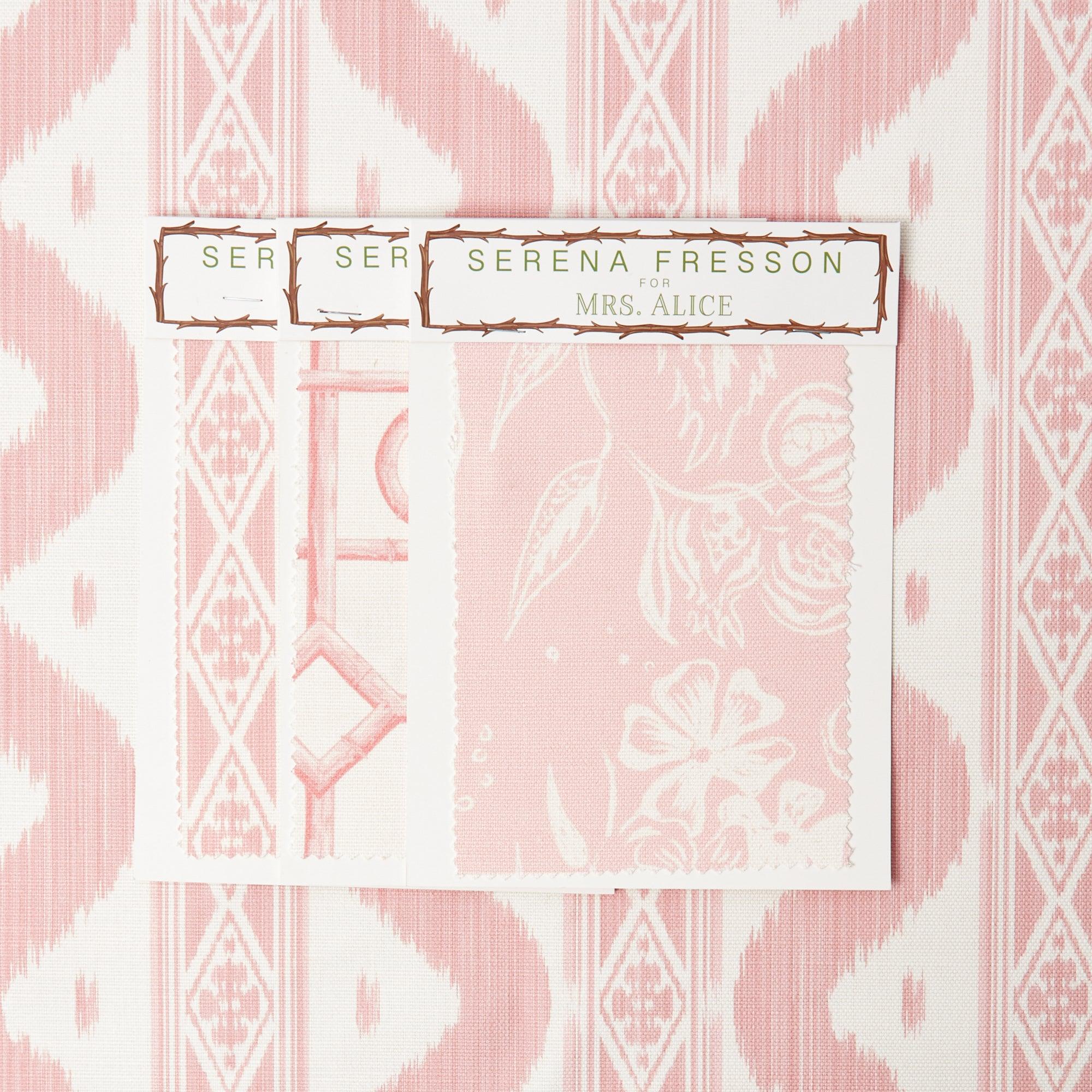 Ikat Stripe Fabric - Mrs. Alice