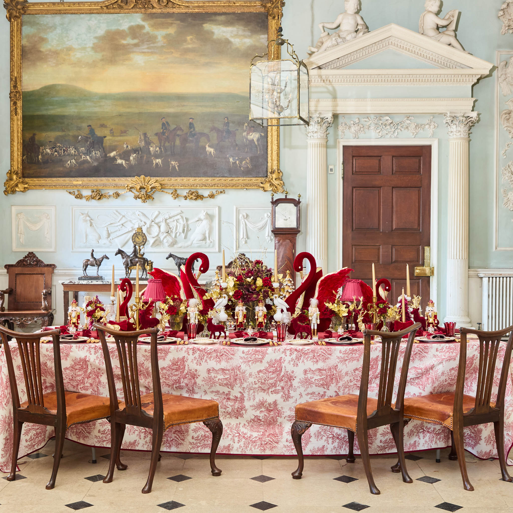 Claudette Toile Tablecloth