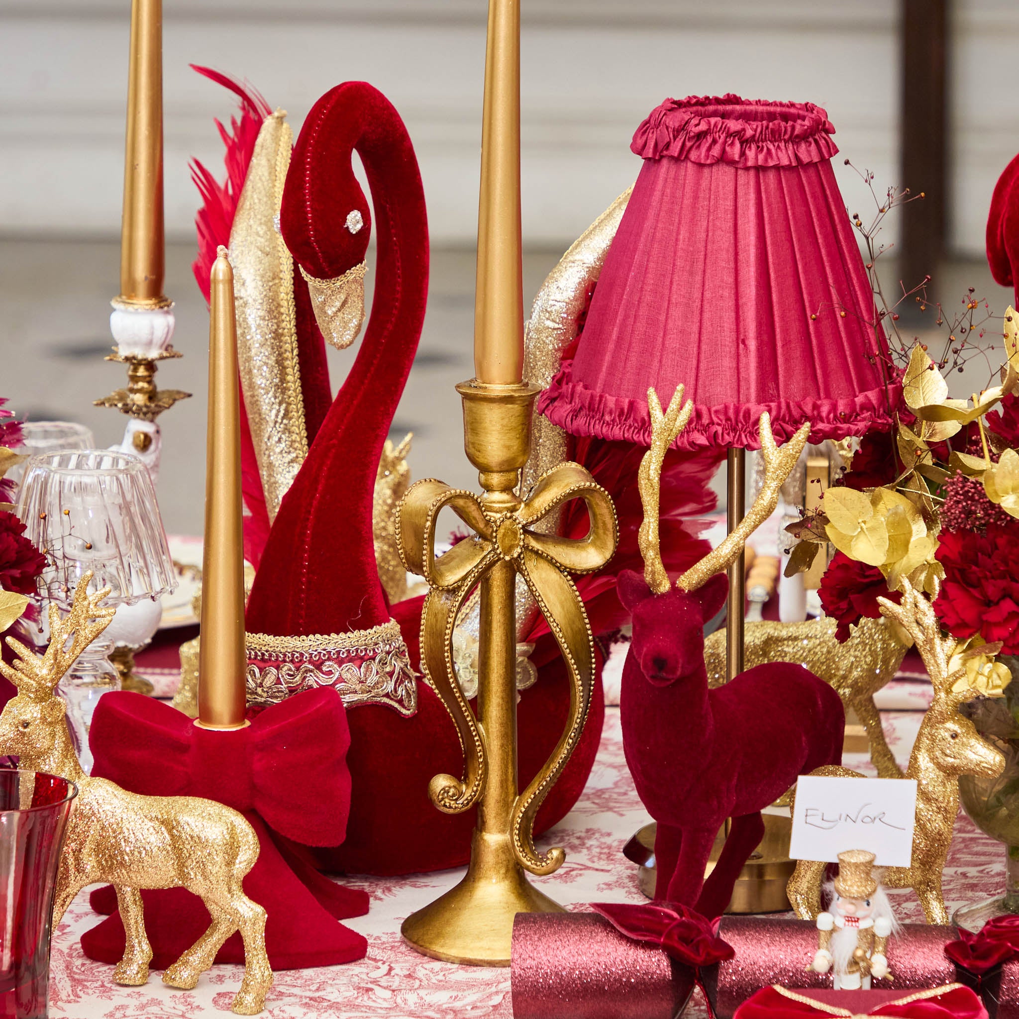 Deep Gold Candles (Set of 8)