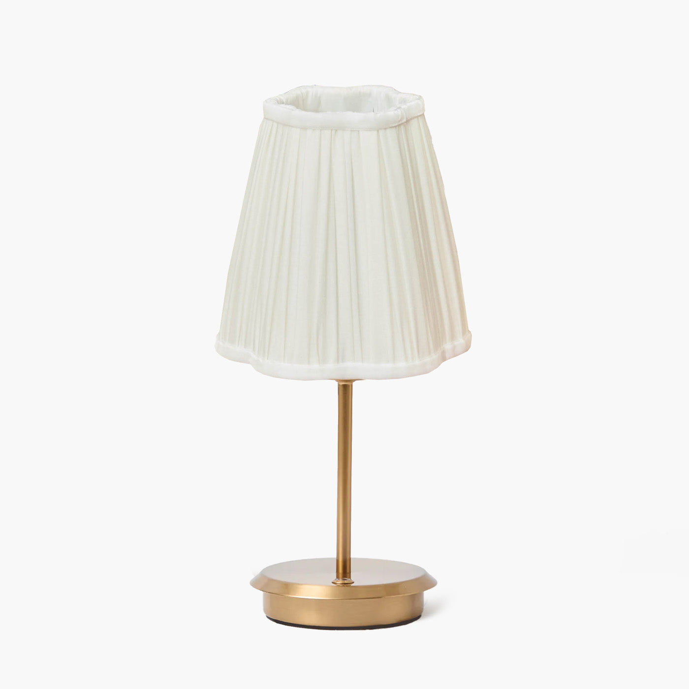 Cream Pleated Lampshade (14cm)