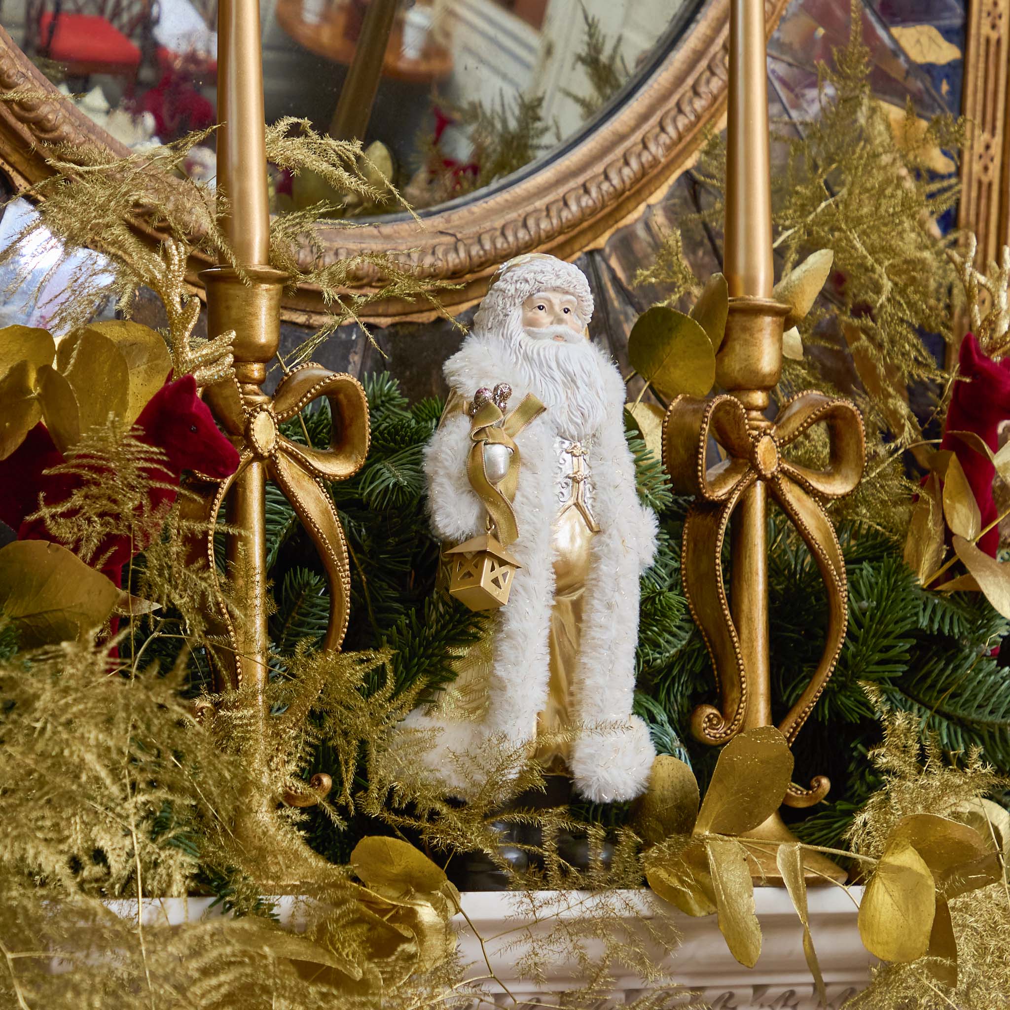 Deep Gold Candles (Set of 8)