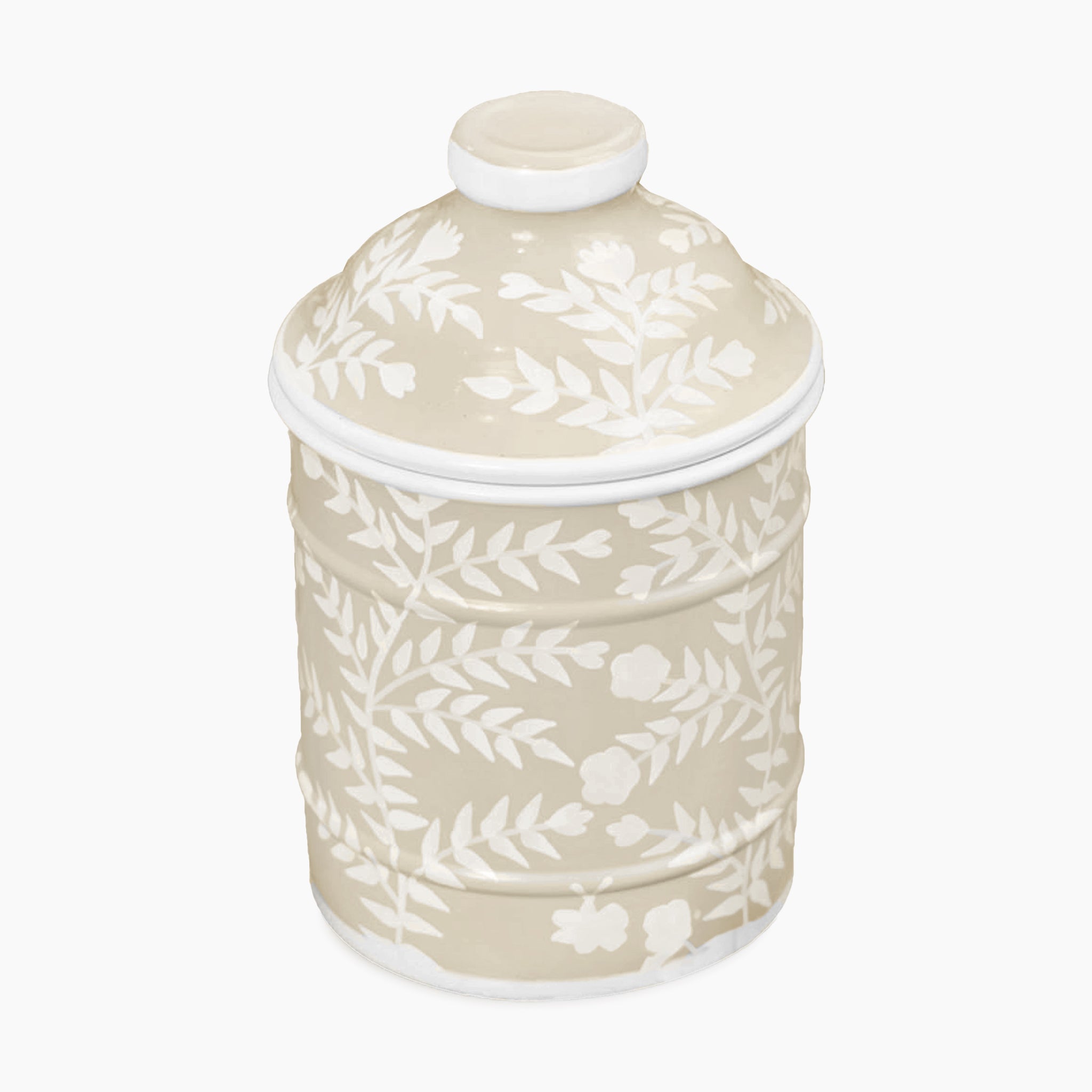 Putty Chinoiserie Canister