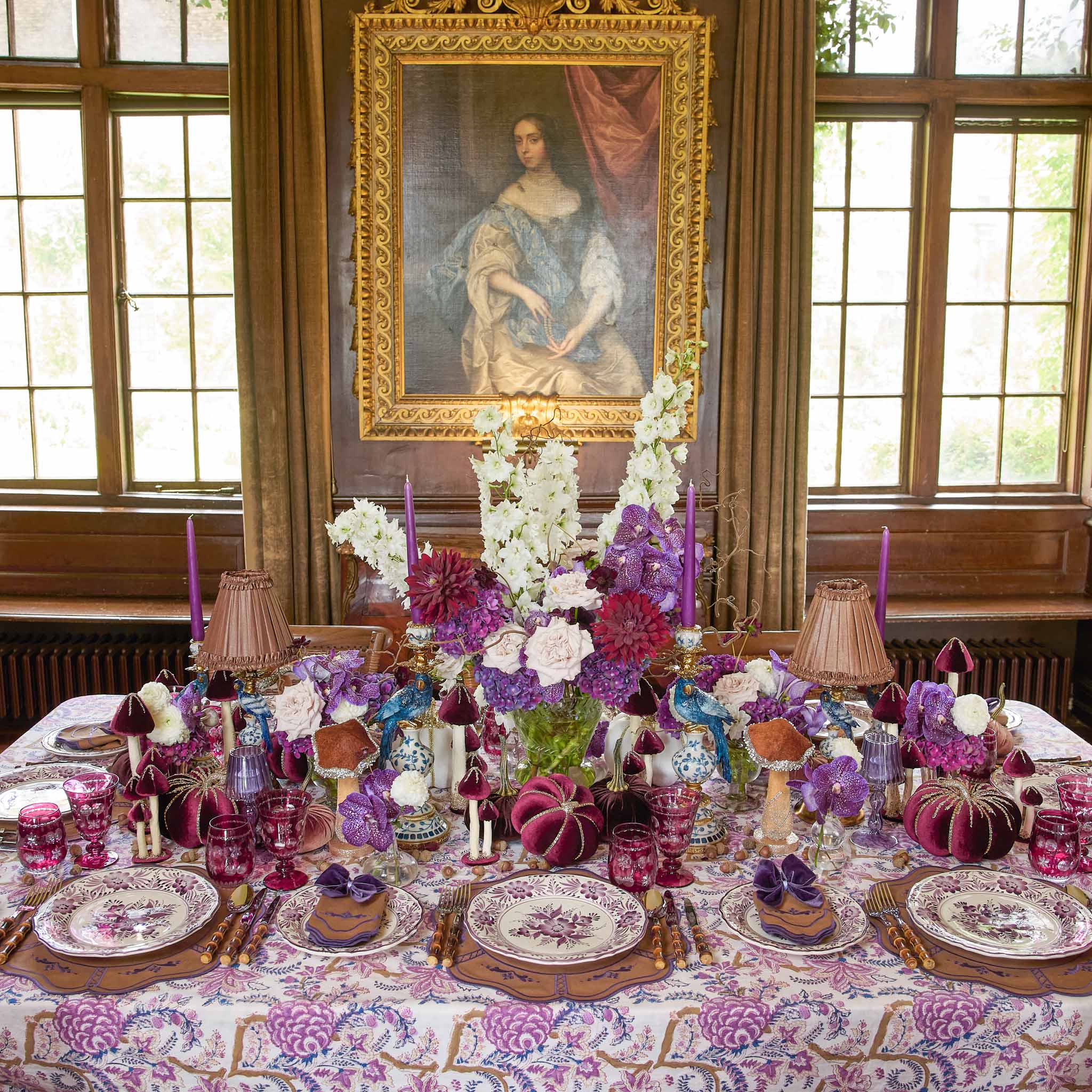 Blue Parrot Rechargeable Lamp