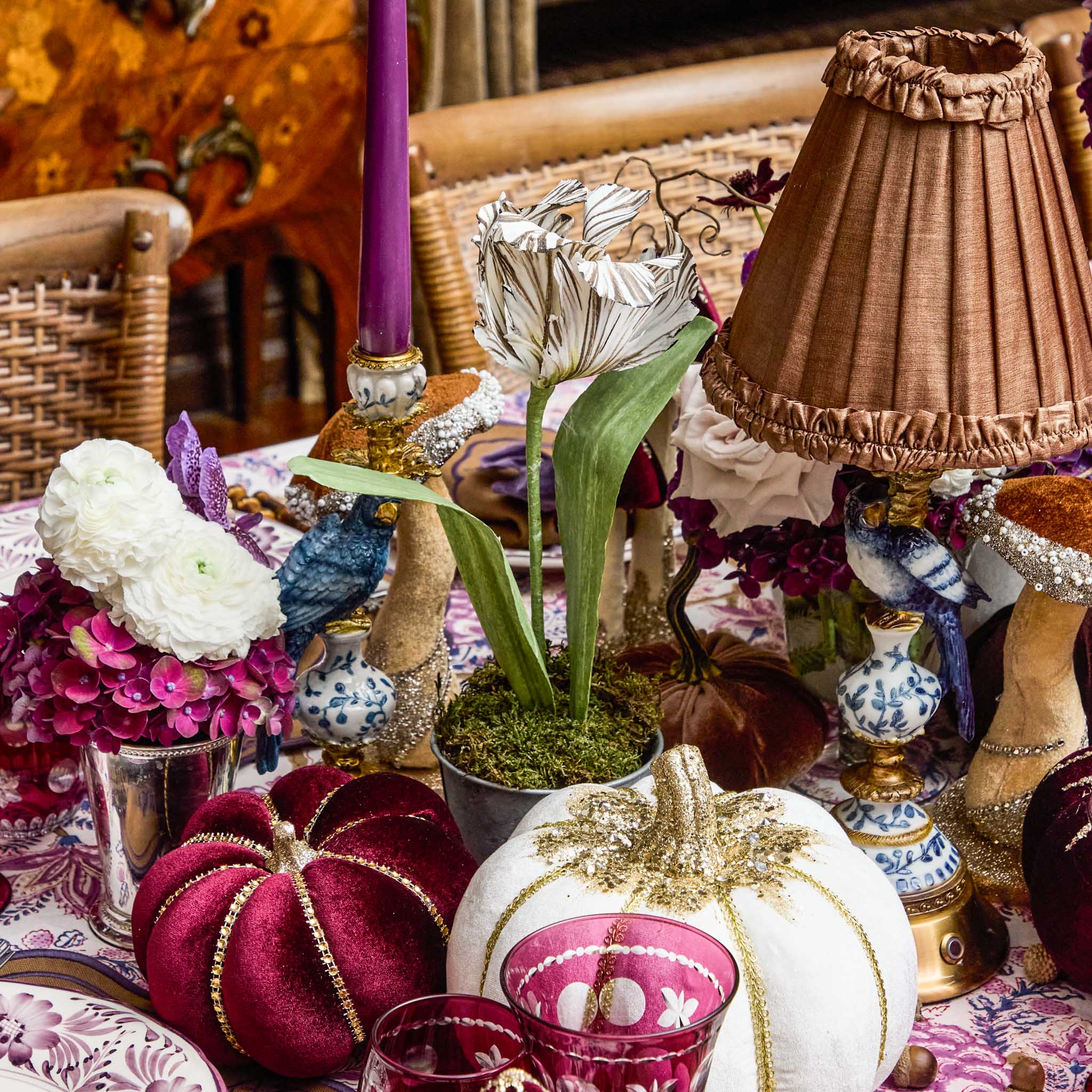 Mrs. Alice Handpainted Chocolate Tulip