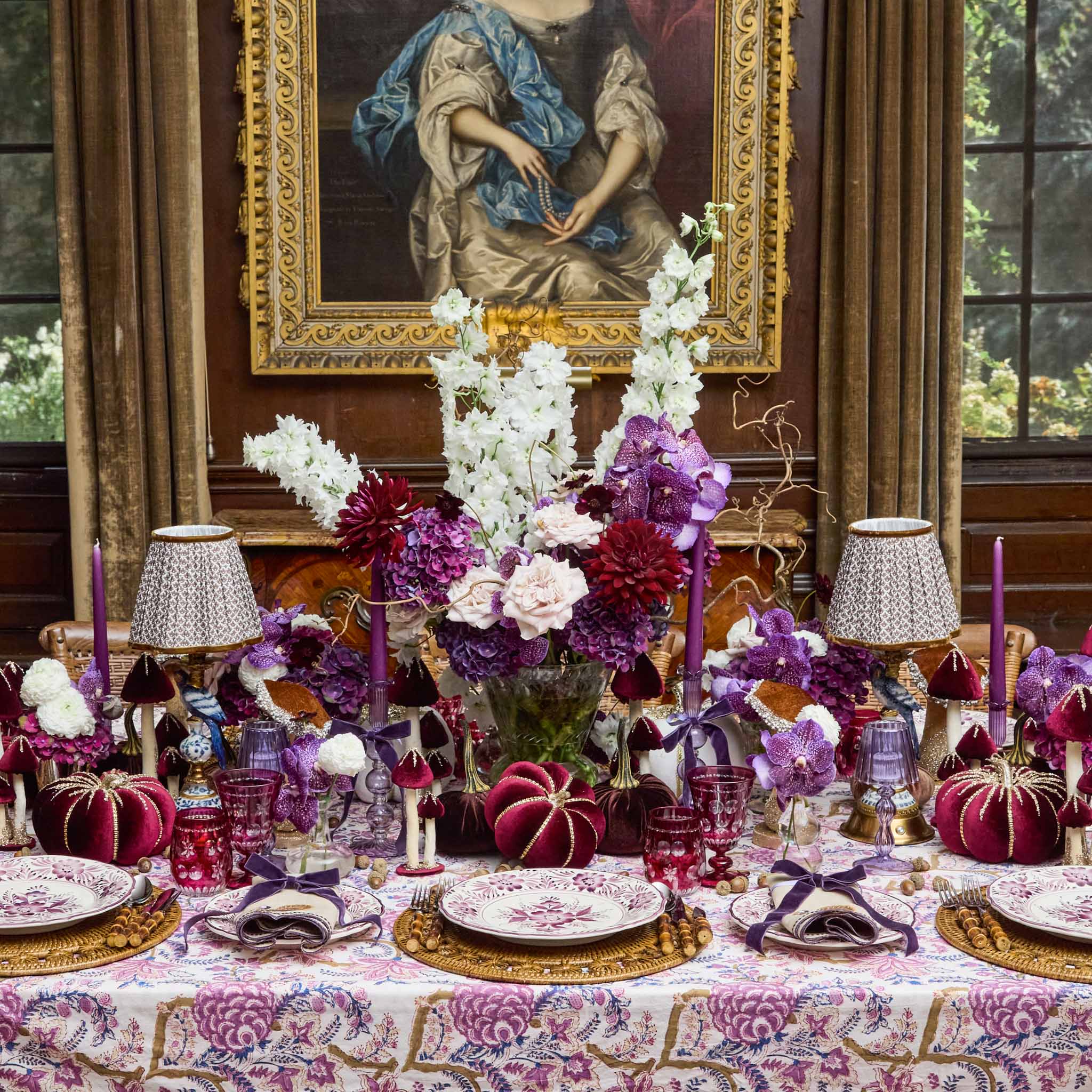 Blue Parrot Rechargeable Lamp