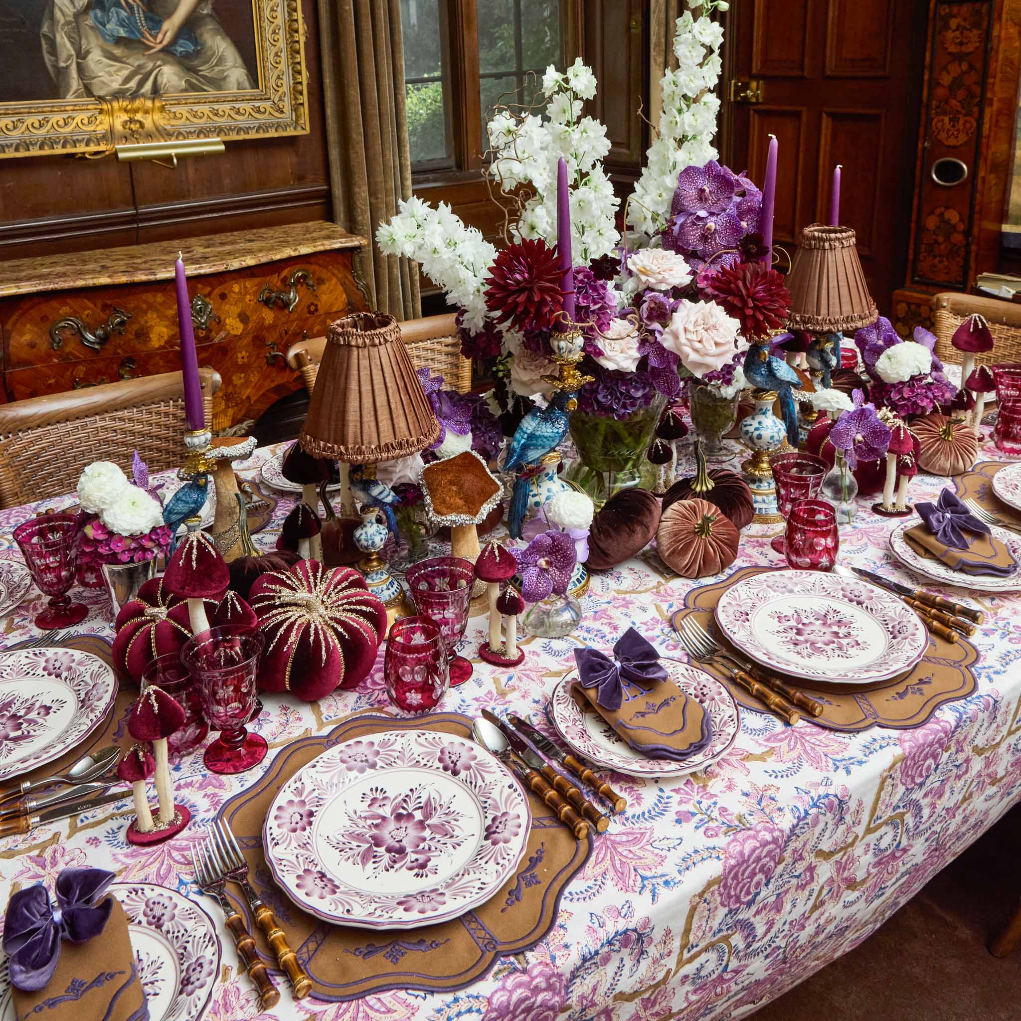 Blue Parrot Rechargeable Lamp