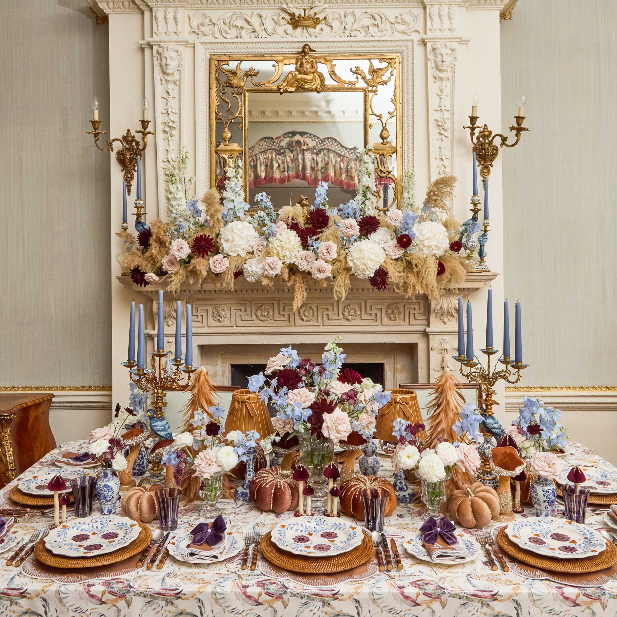 Purple Positano Glasses (Set of 4)