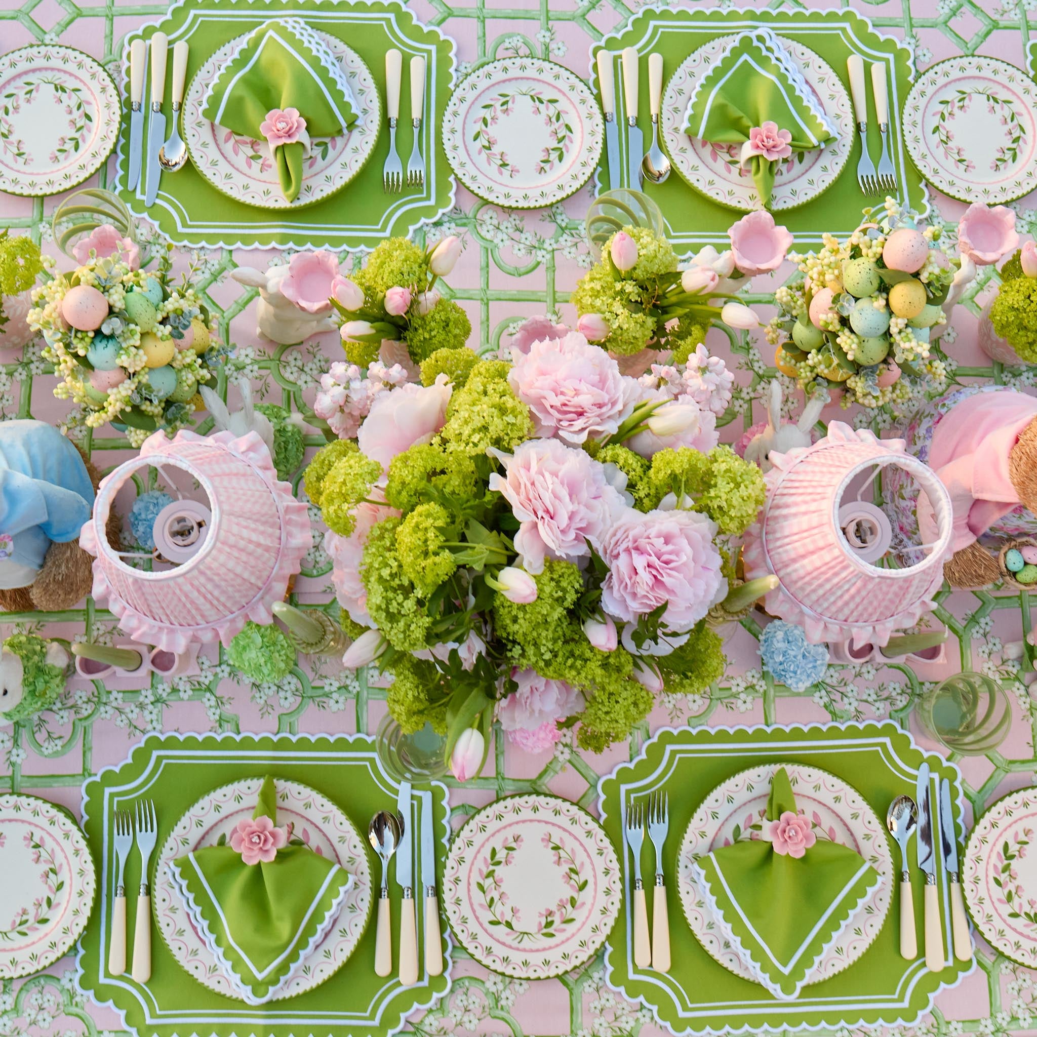 Petal Pink Fiore Napkin Rings (Set of 4)