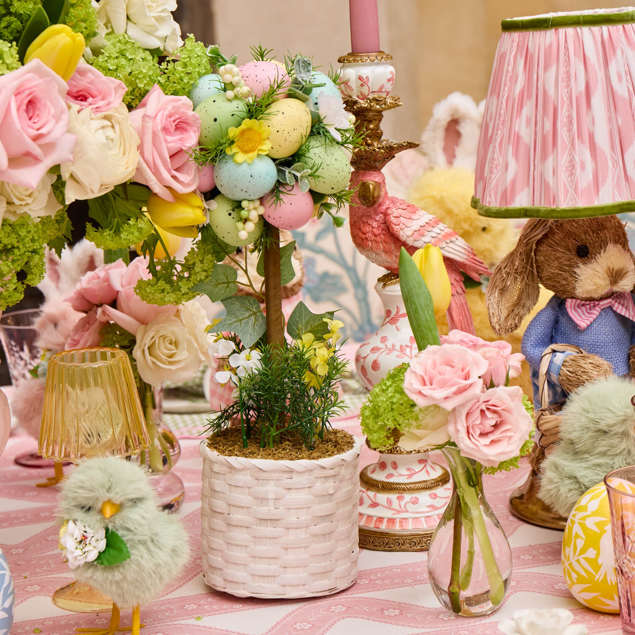 Potted Easter Egg Tree (Pair)