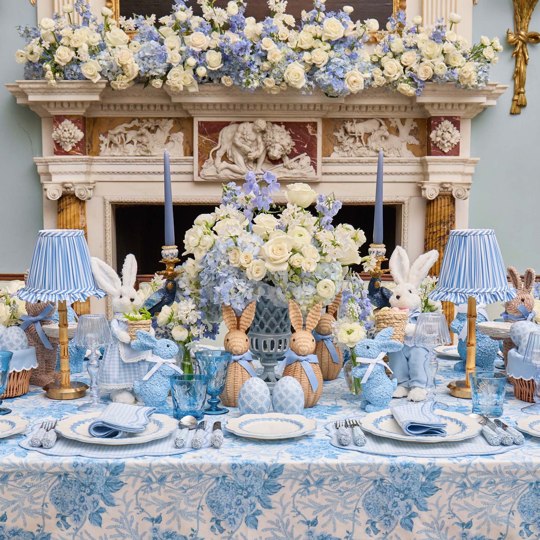 Mr. & Mrs. White Rabbit (Pair)