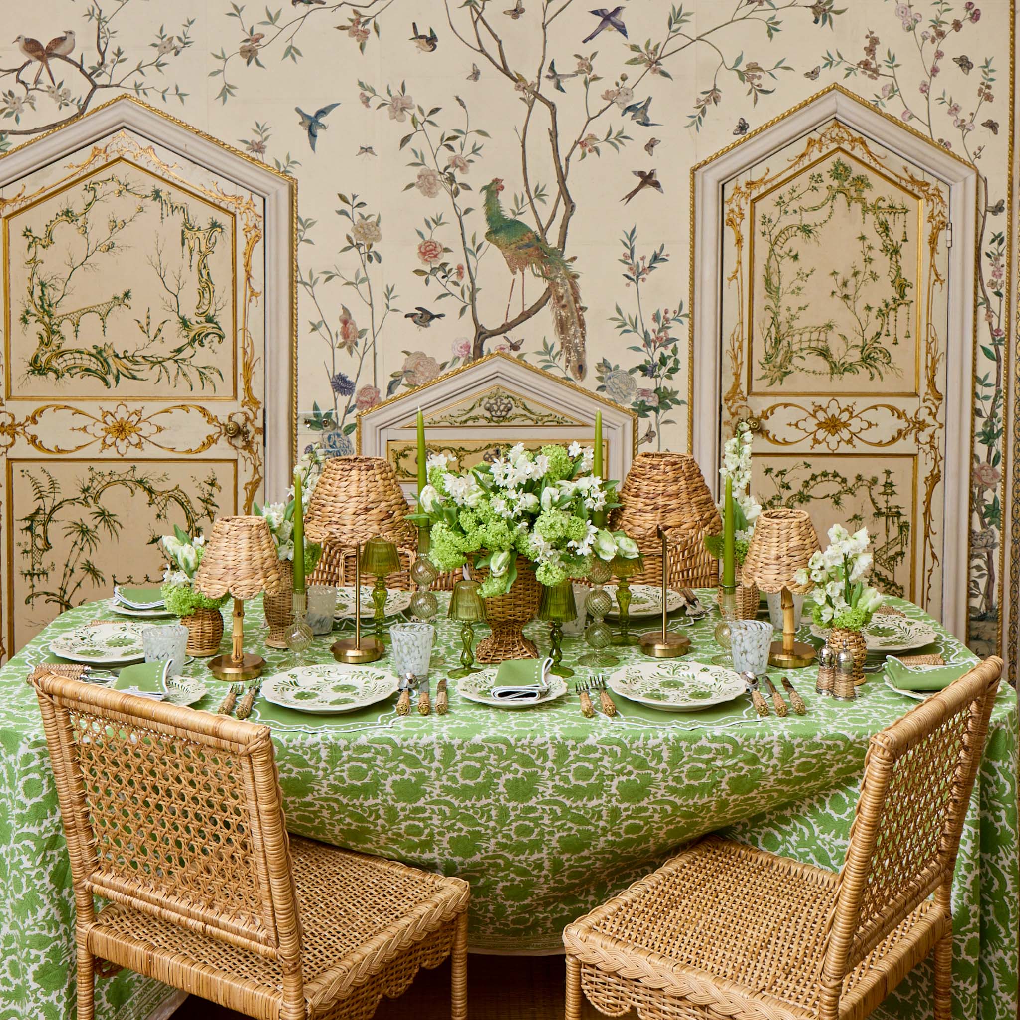 Rattan Salt & Pepper Set