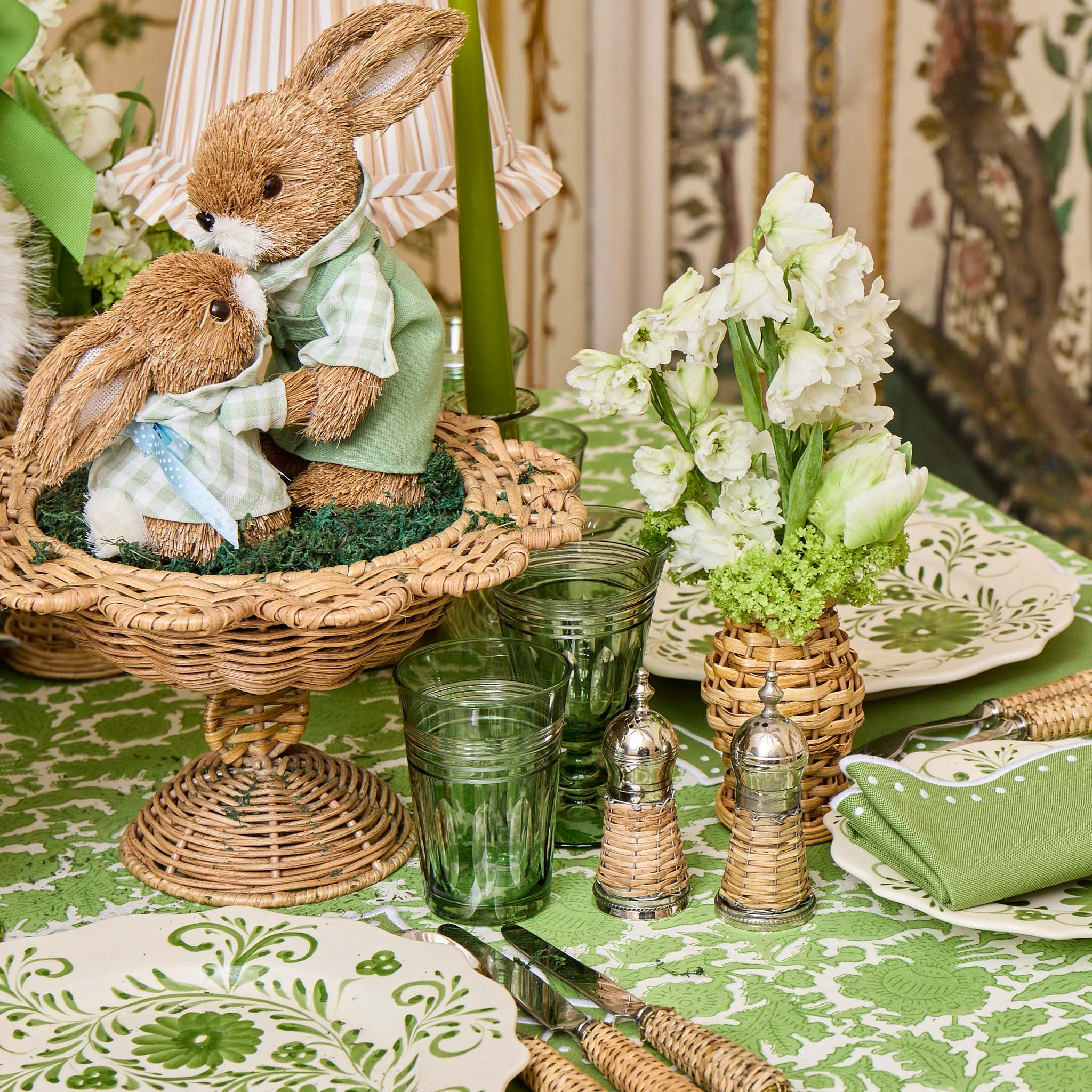 Rattan Salt & Pepper Set