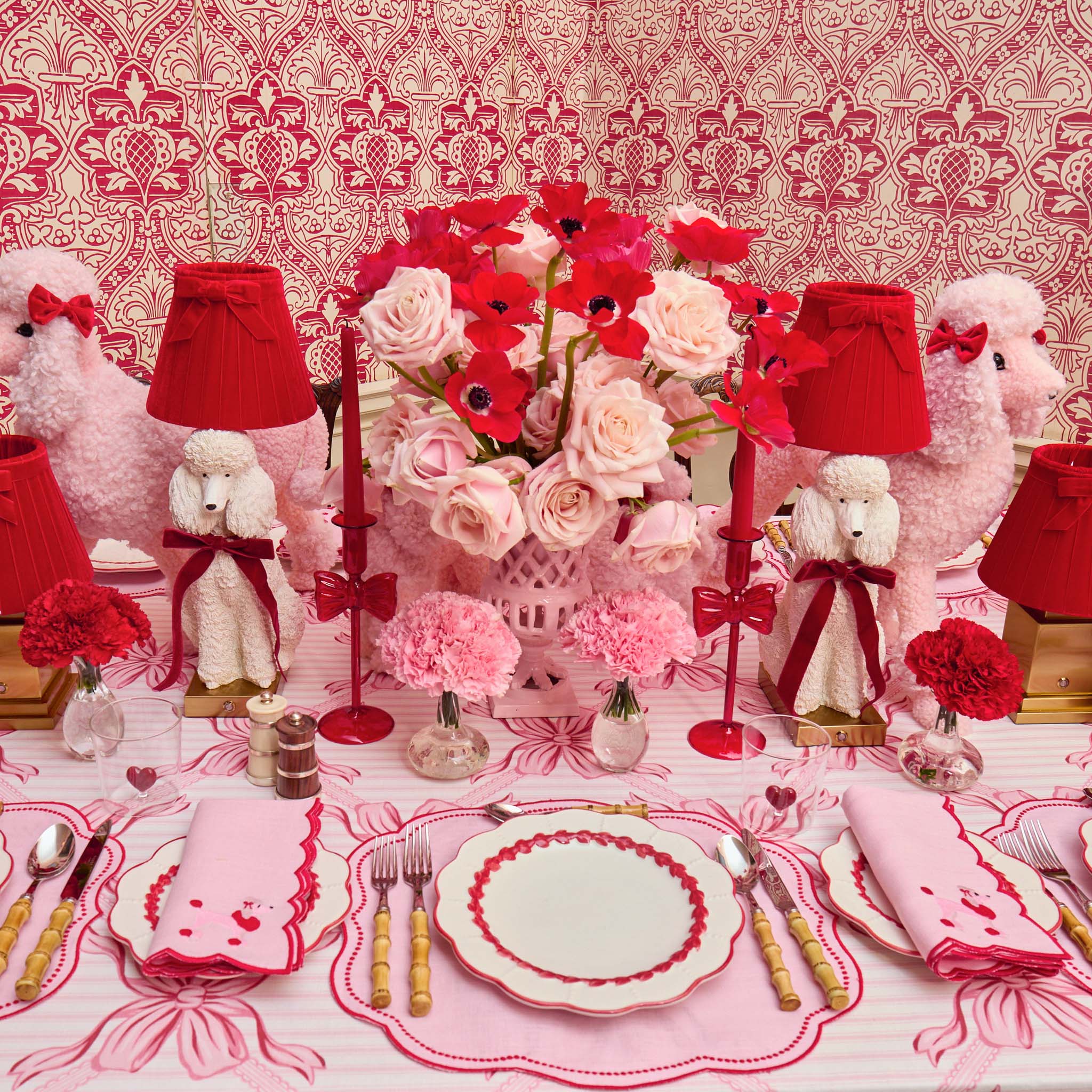 Love Heart Glasses (Set of 4)