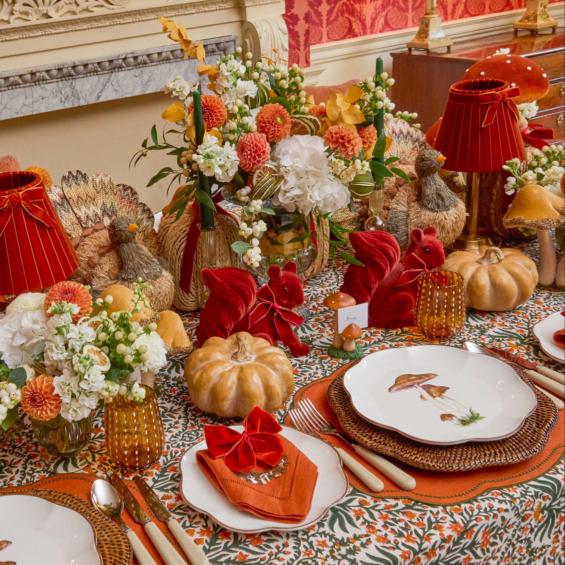 Scalloped Engraved Glass Vase