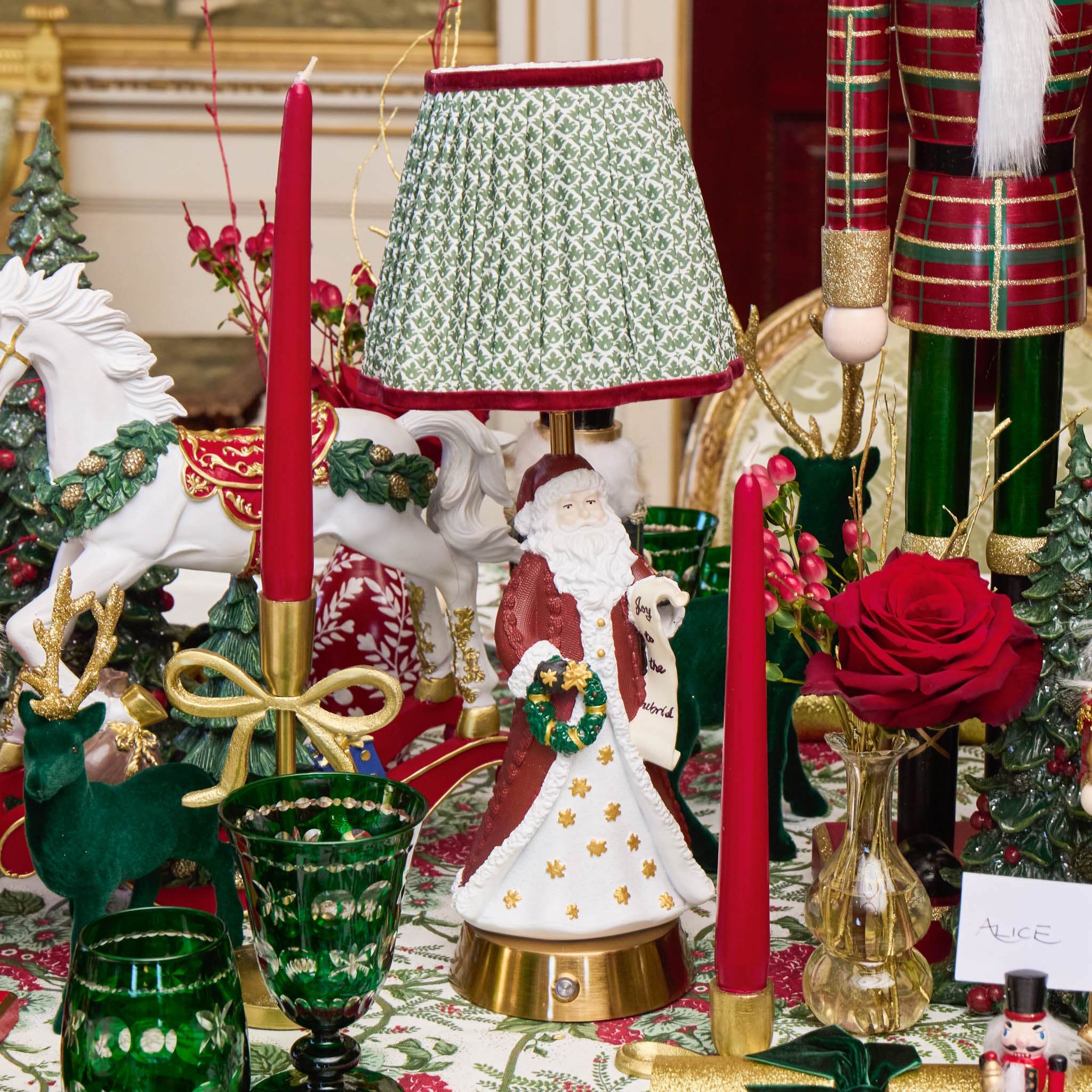 Father Christmas Rechargeable Lamp