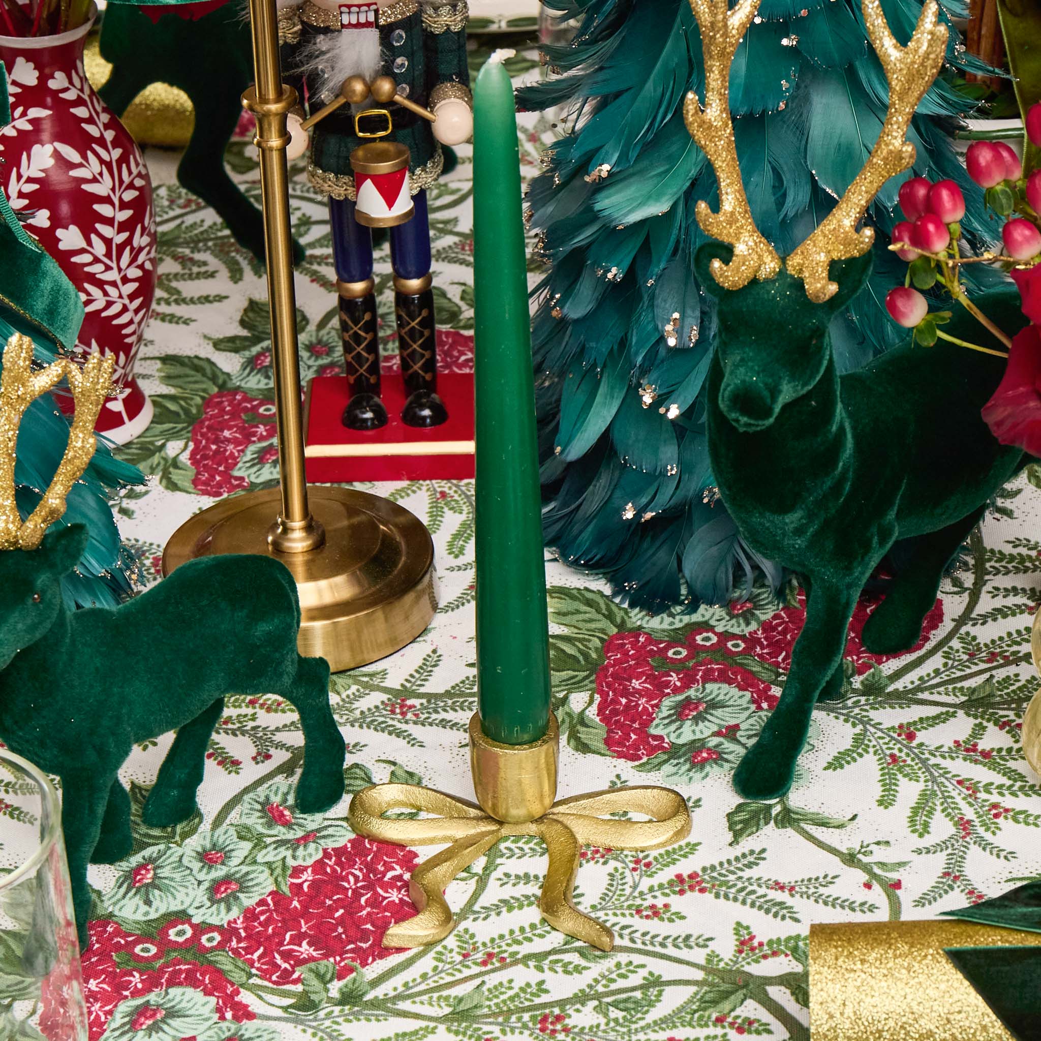 Forest Green Candles (Set of 8)