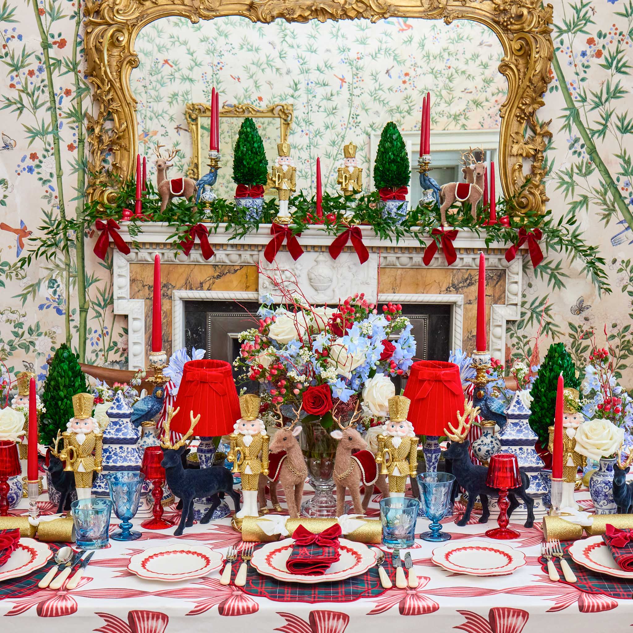 Serena Chinoiserie Rechargeable Lamp