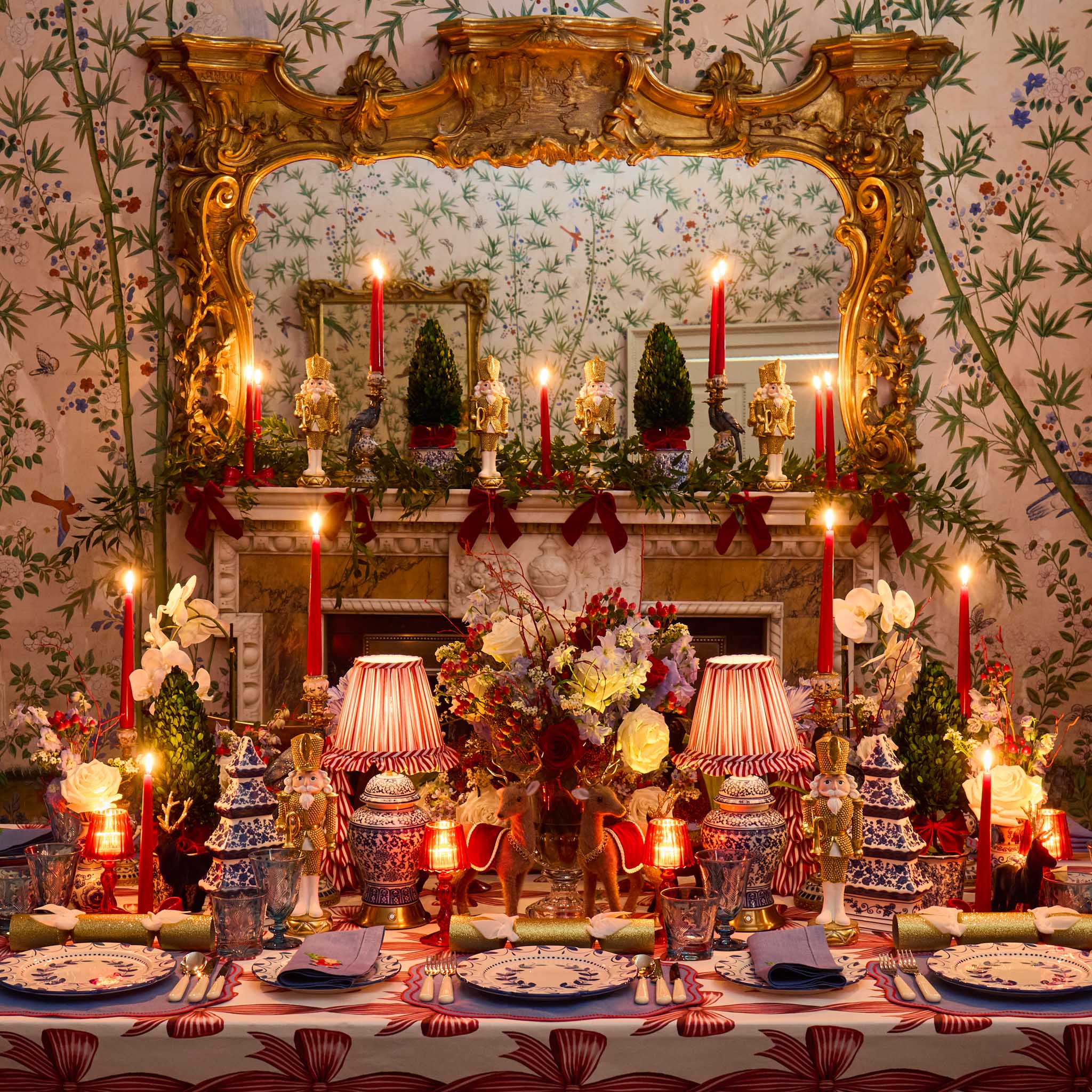 Chinoiserie Rechargeable Lamp