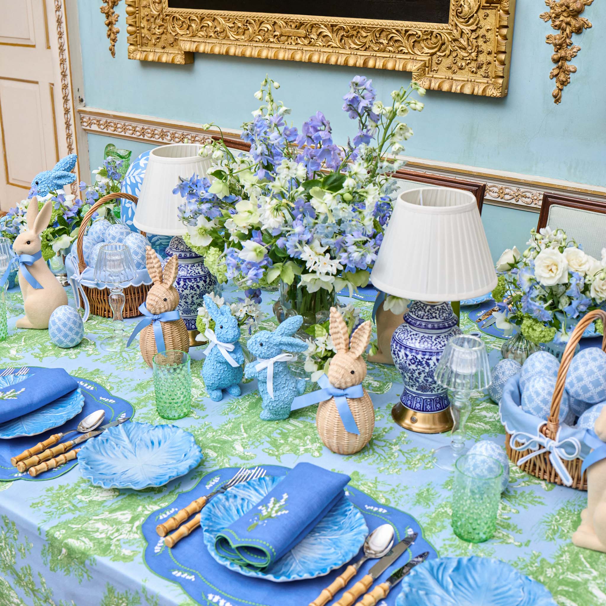 Glass Lantern Tea Light Holder Set