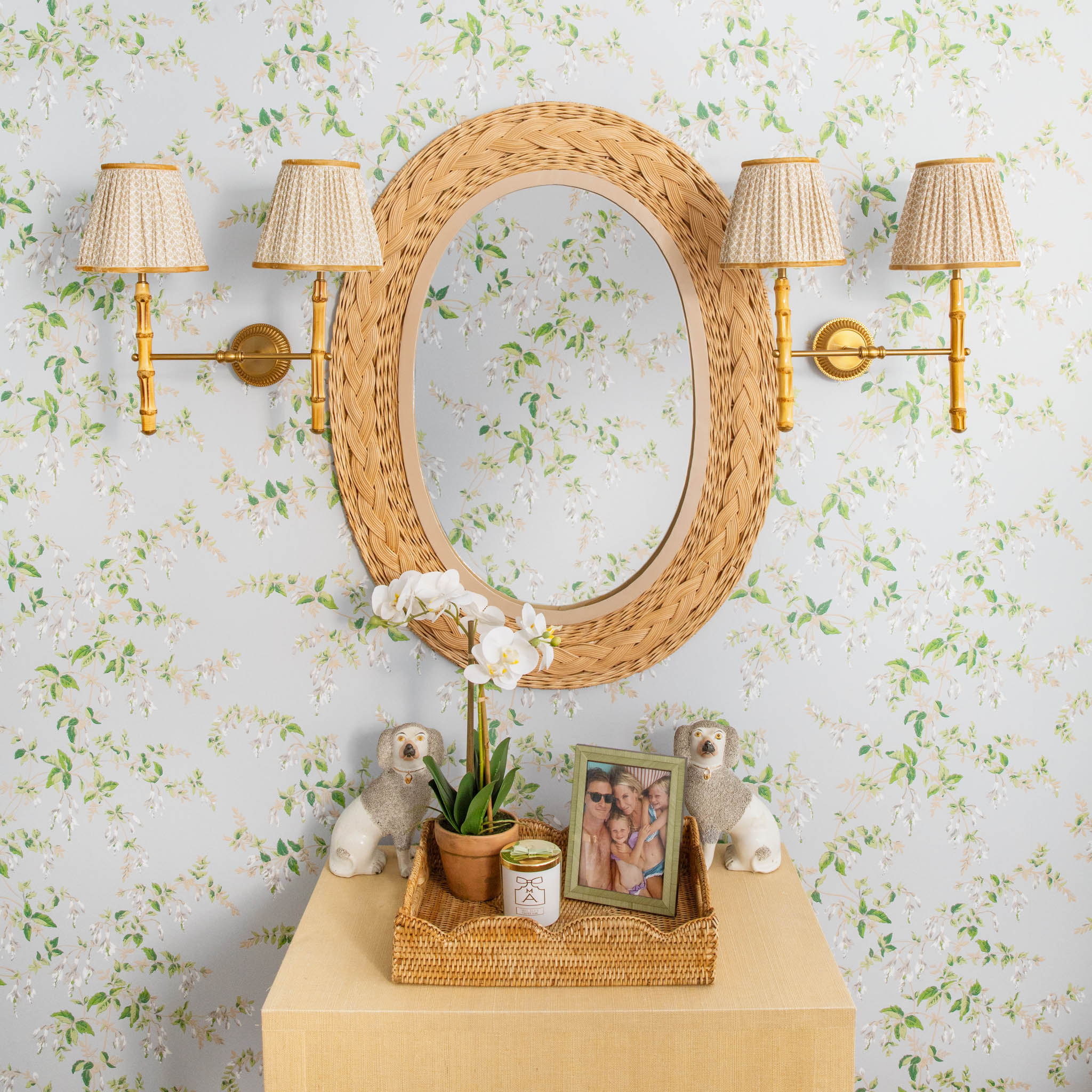 Putty Lotus Lampshade (18cm)