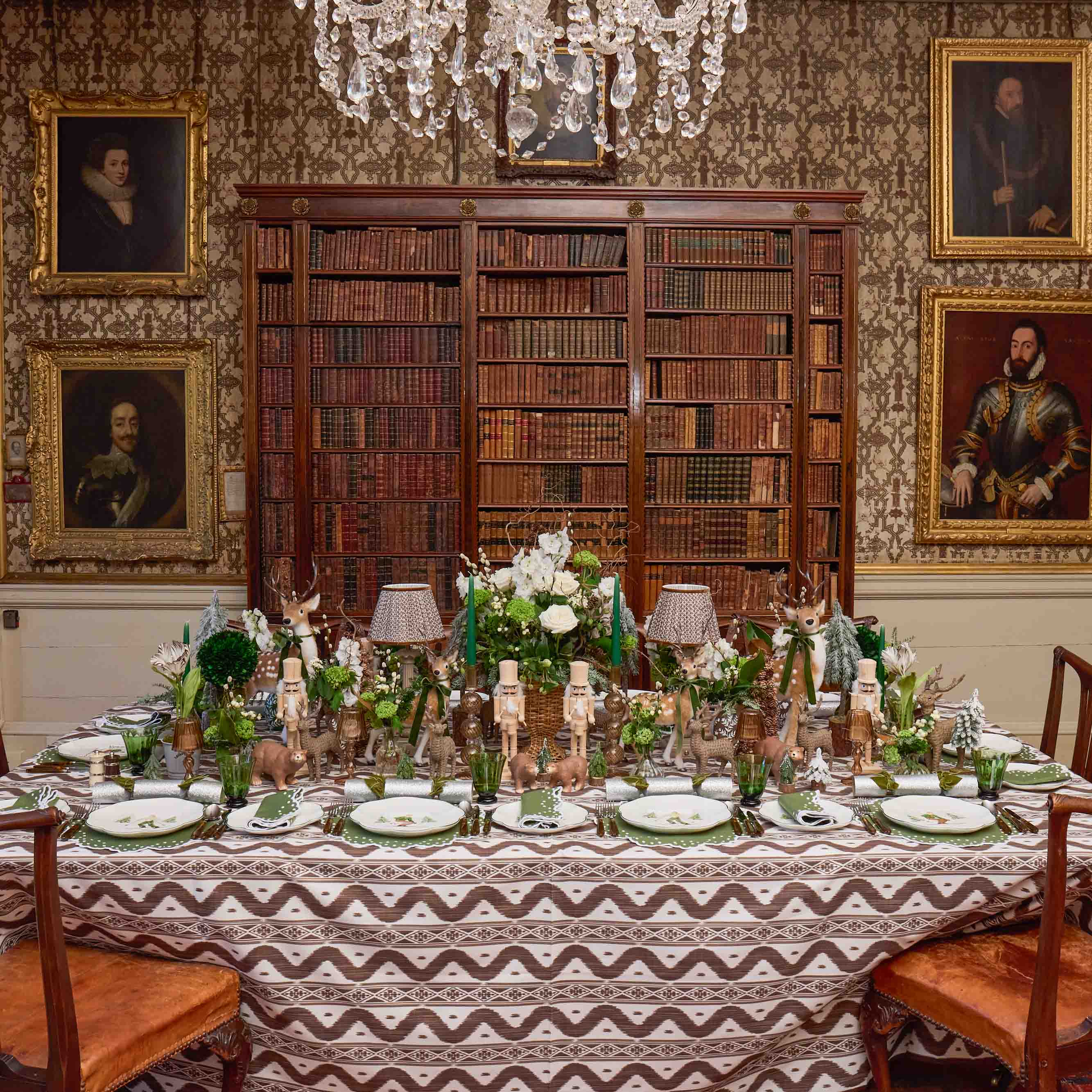 Heidi & Hans Skier Dinner Plate (Set of 4)