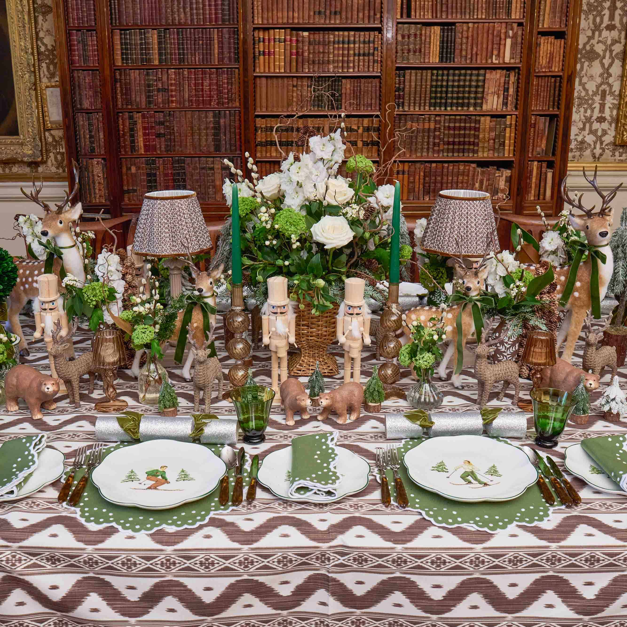 Esmerelda Green Napkins (Set of 4)