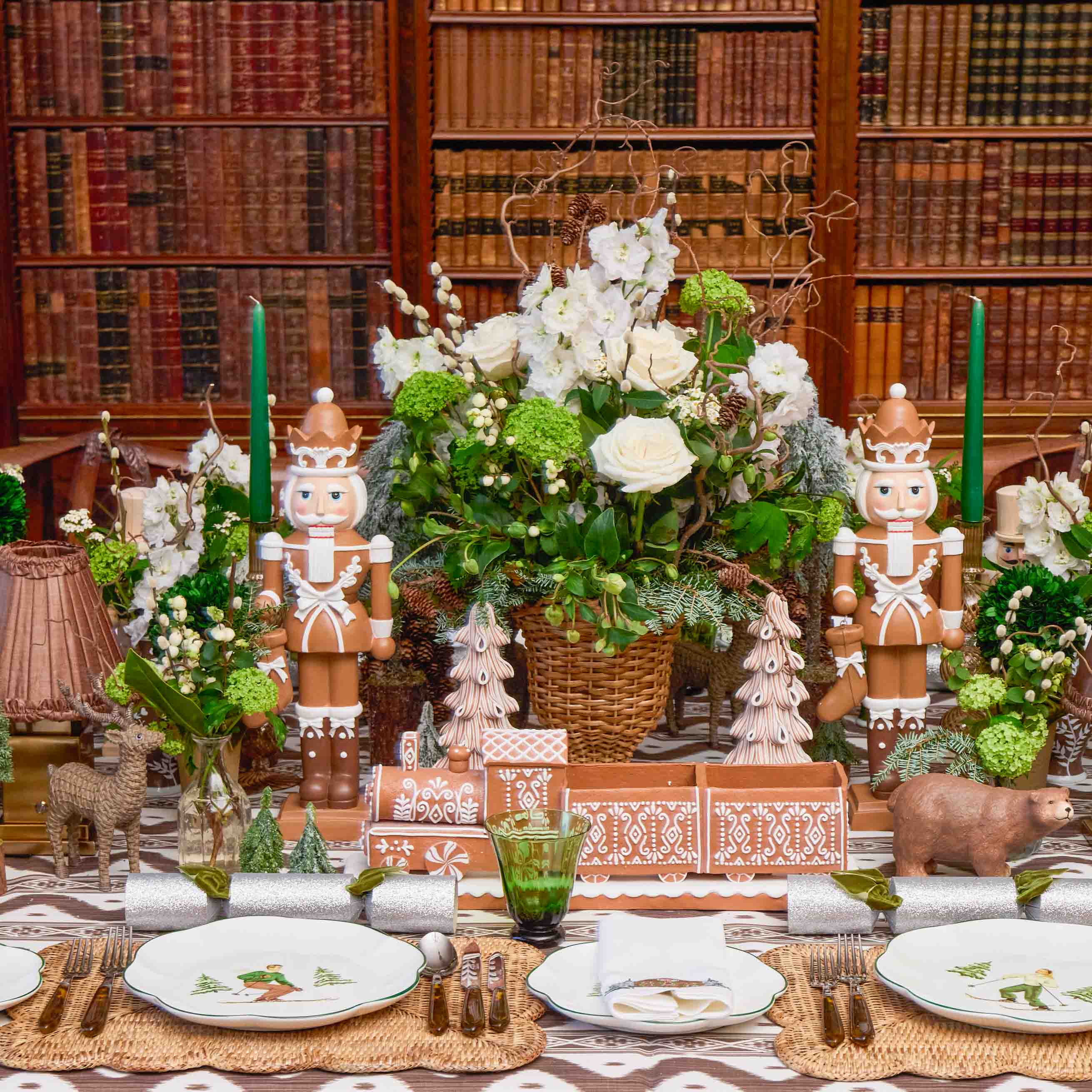 Small Rattan Urn Vase