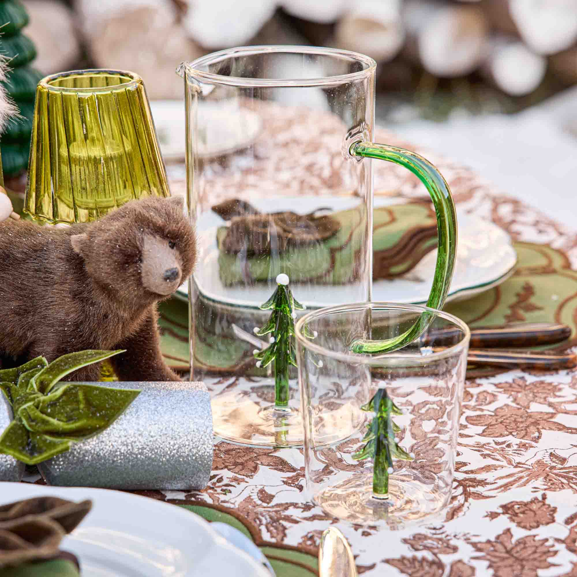 Christmas Tree Glasses (Set of 4)