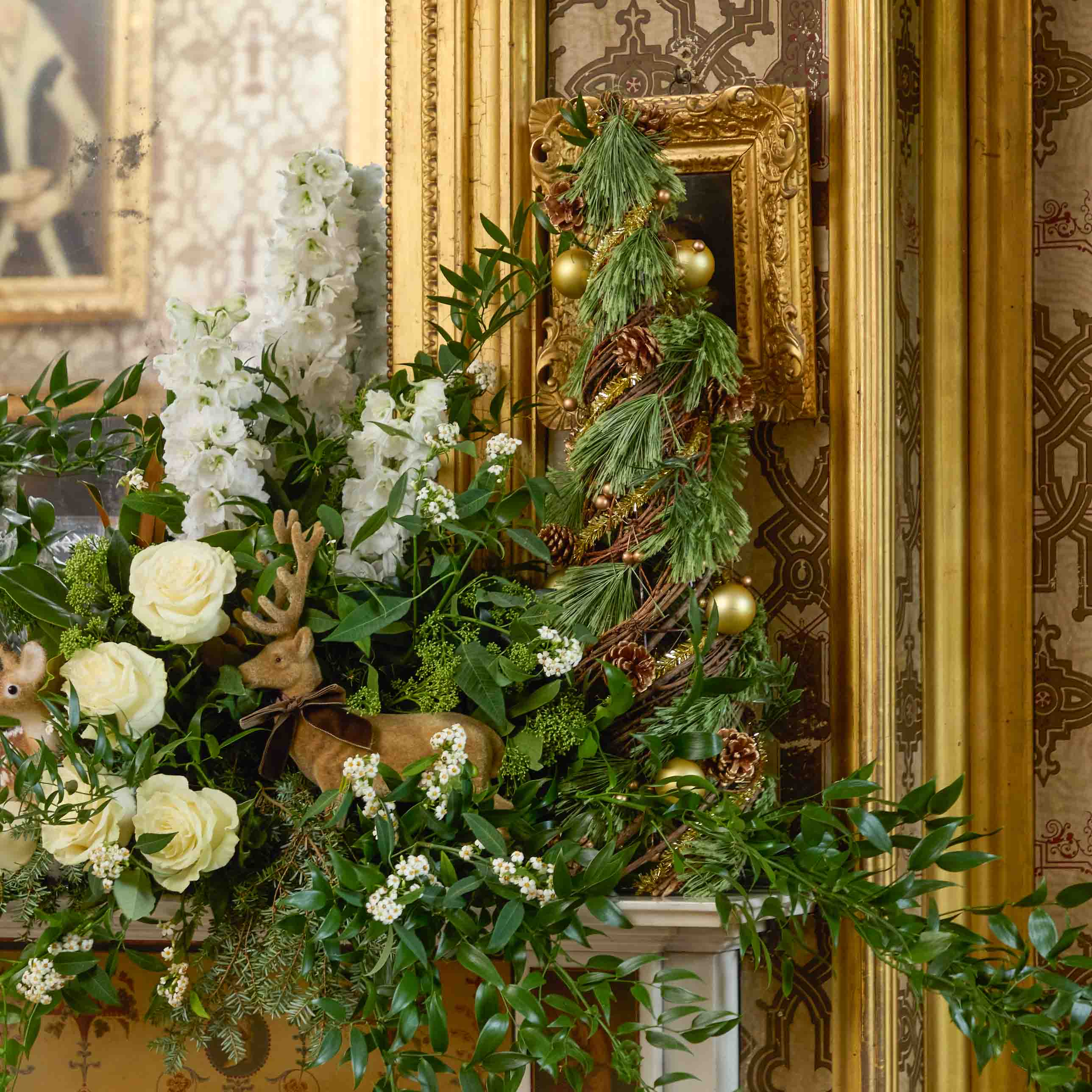 Decorative Swirl Branch Tree (Pair)