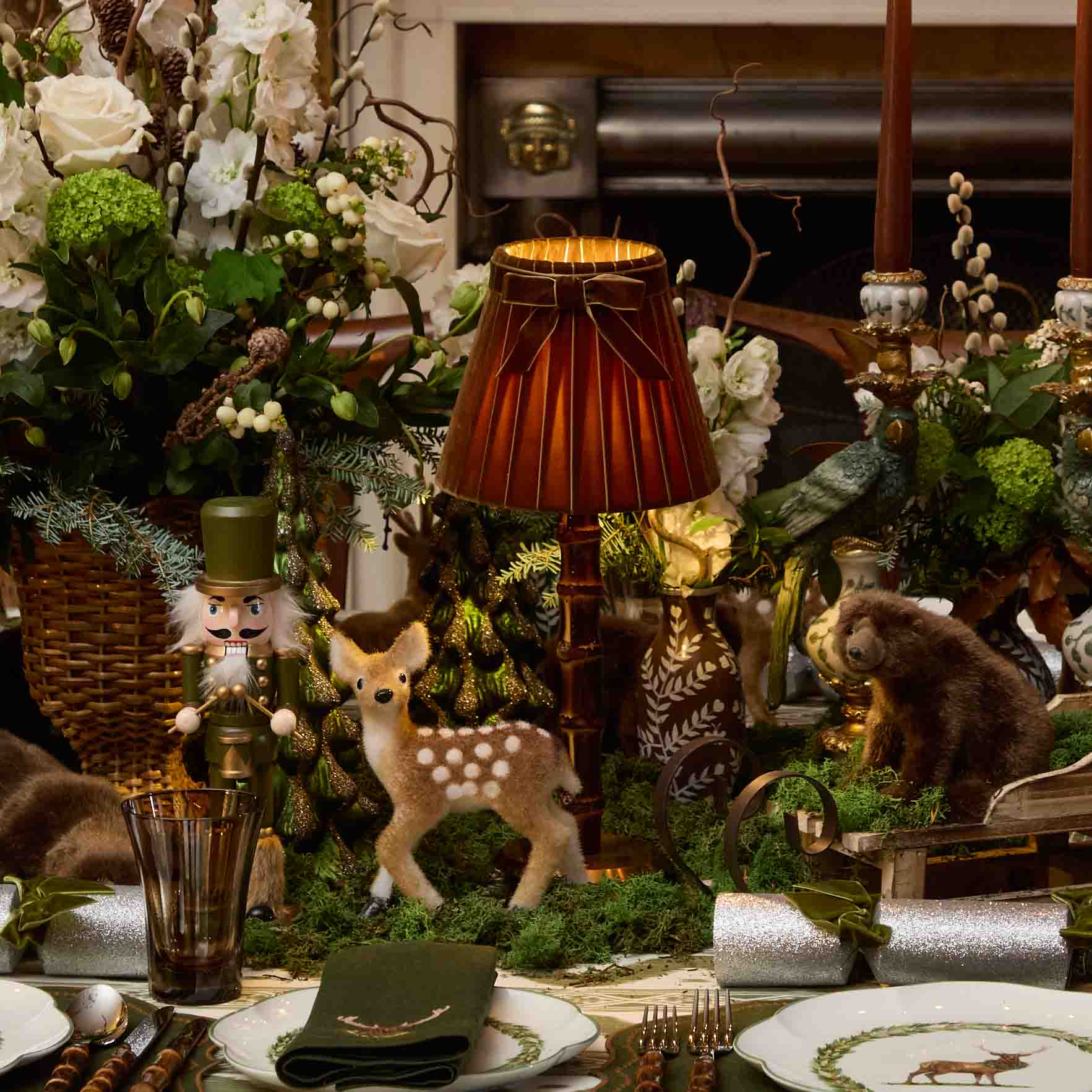 Burnt Bamboo Rechargeable Lamp