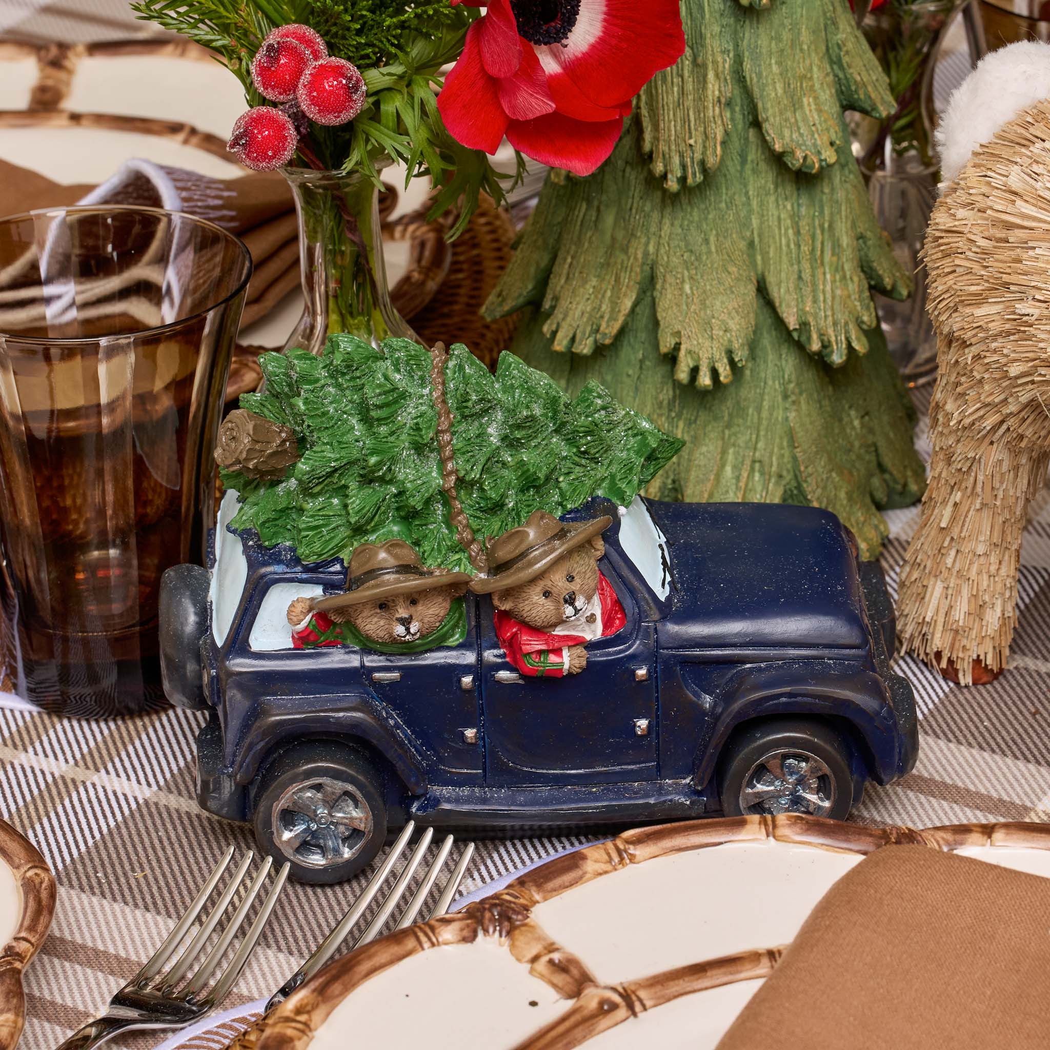 Driving Home For Christmas Bears