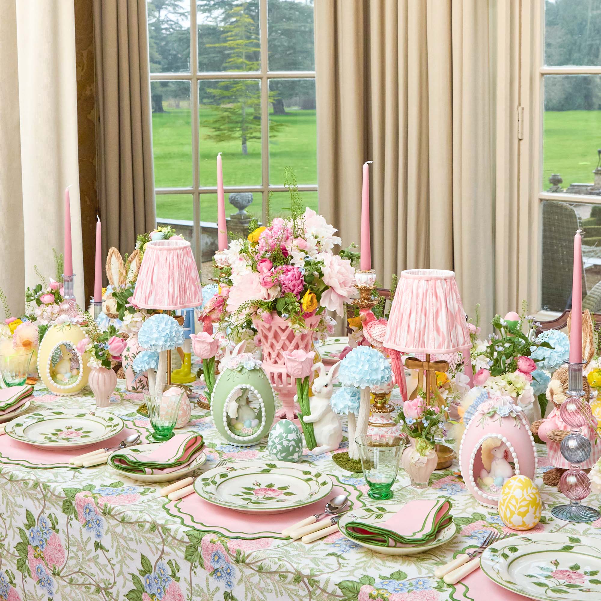 Rose Bud Starter Plates (Set of 4)