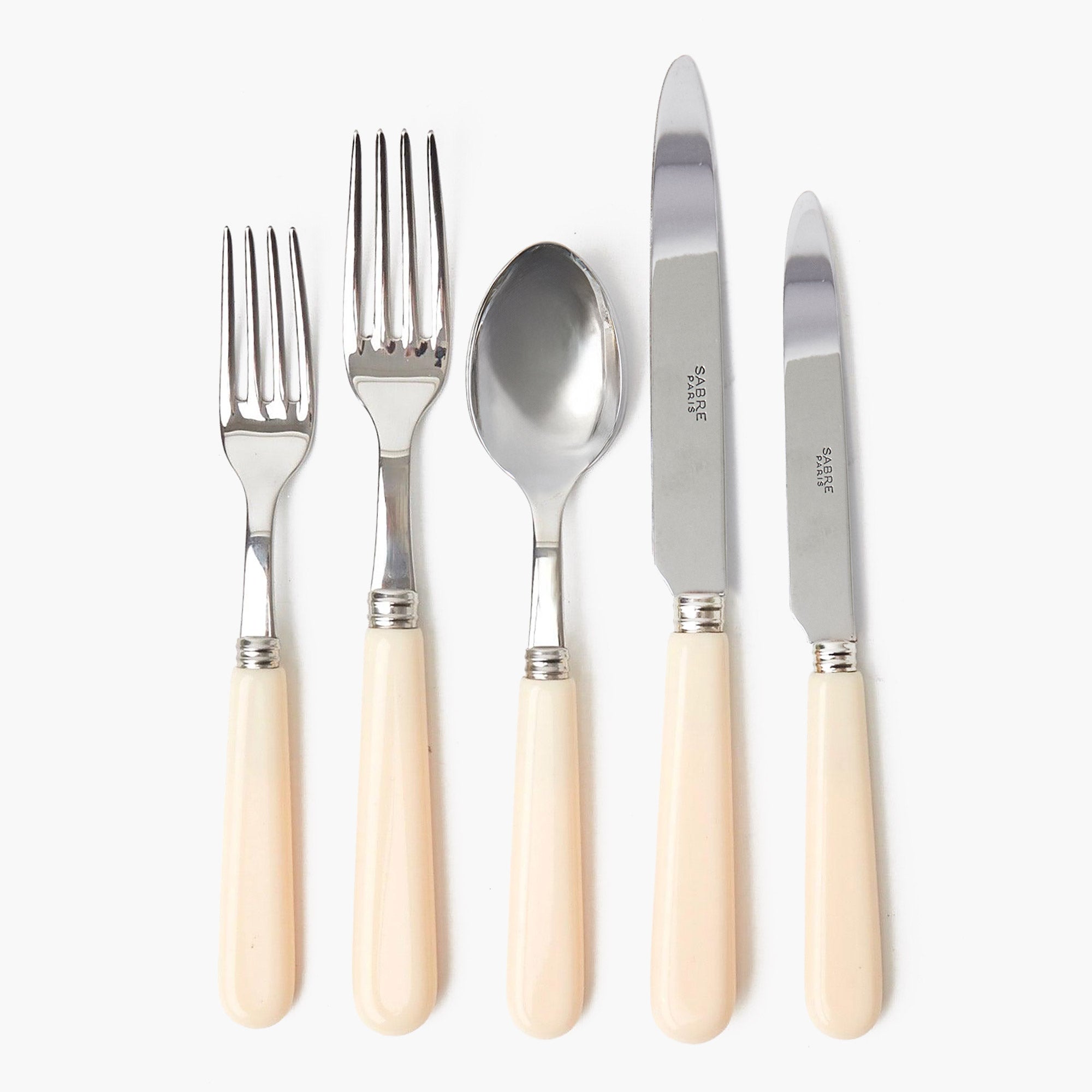 Ivory Cutlery Set (5 Piece)