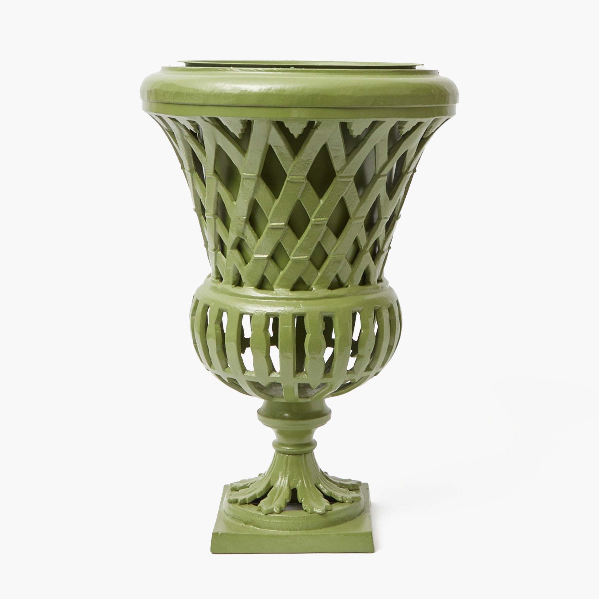 Adelaide Green Lattice Urn