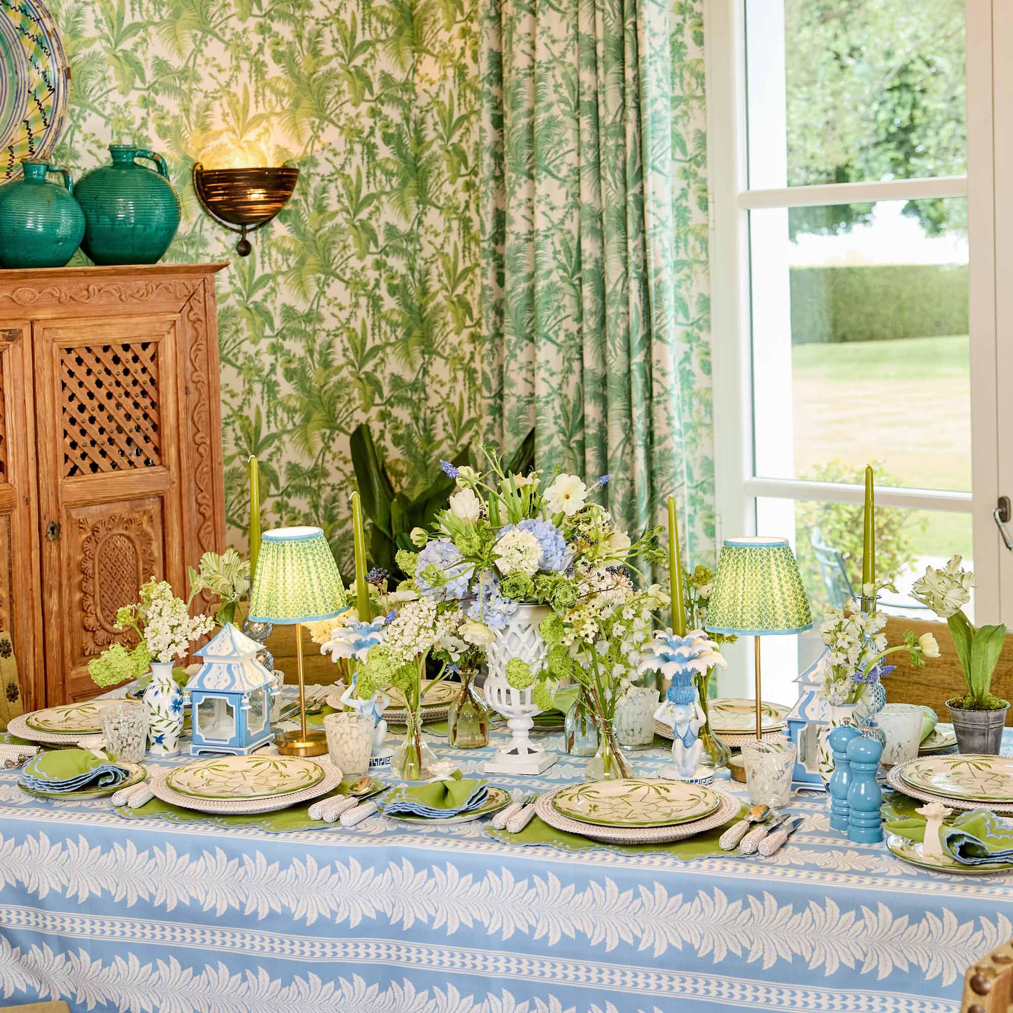 Blue Lacquer Salt & Pepper Set