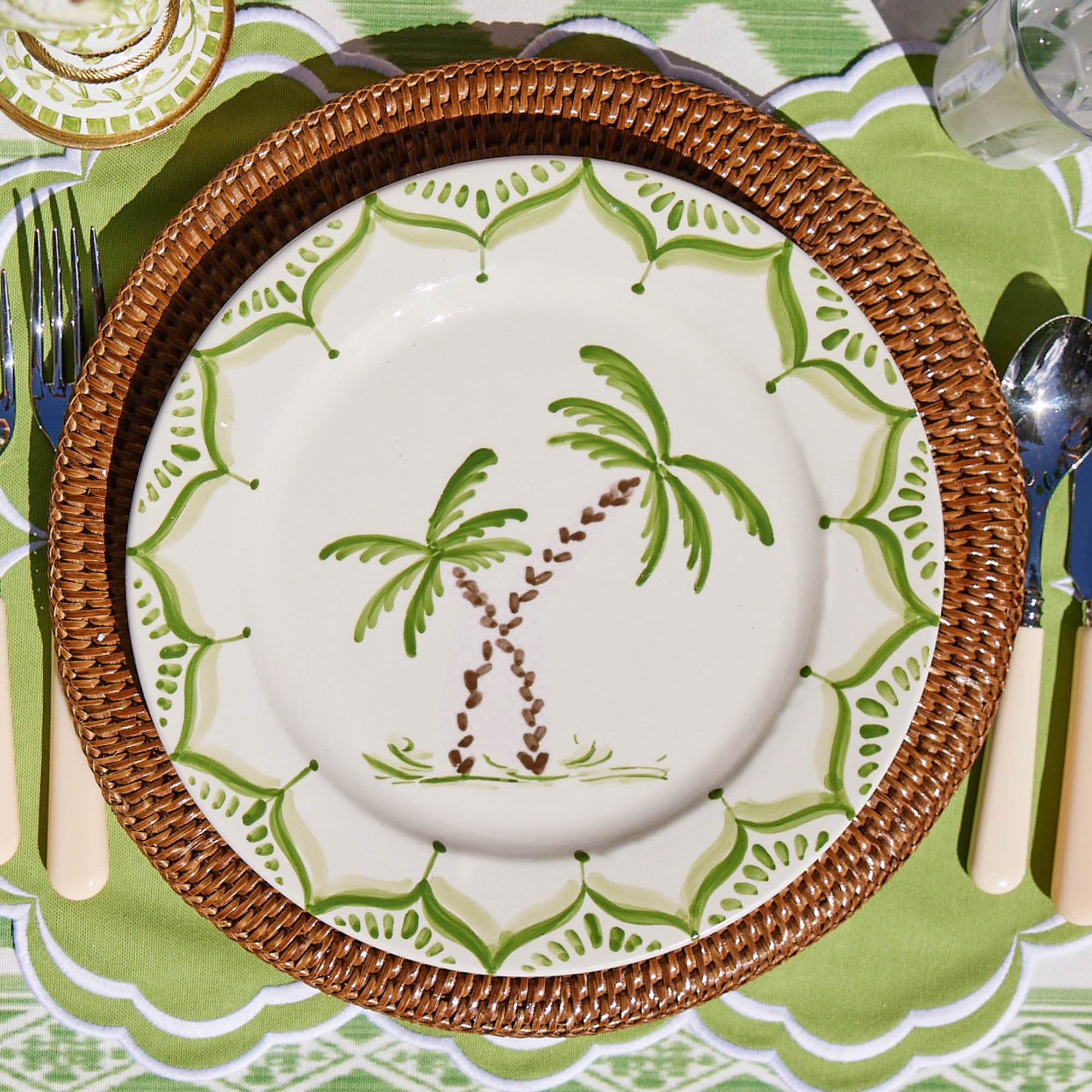 Jardin de Palmier Dinner Plate