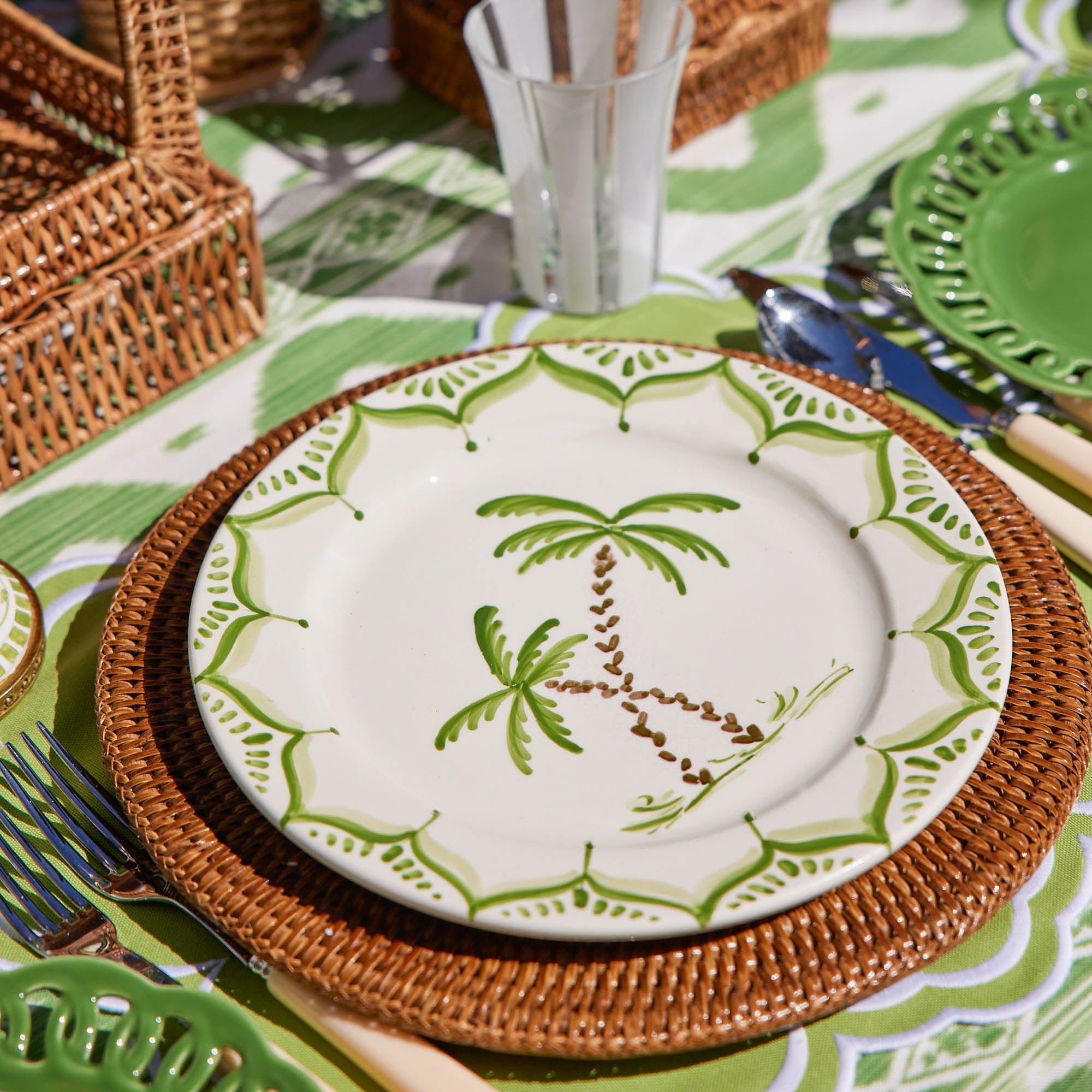 Jardin de Palmier Dinner Plate