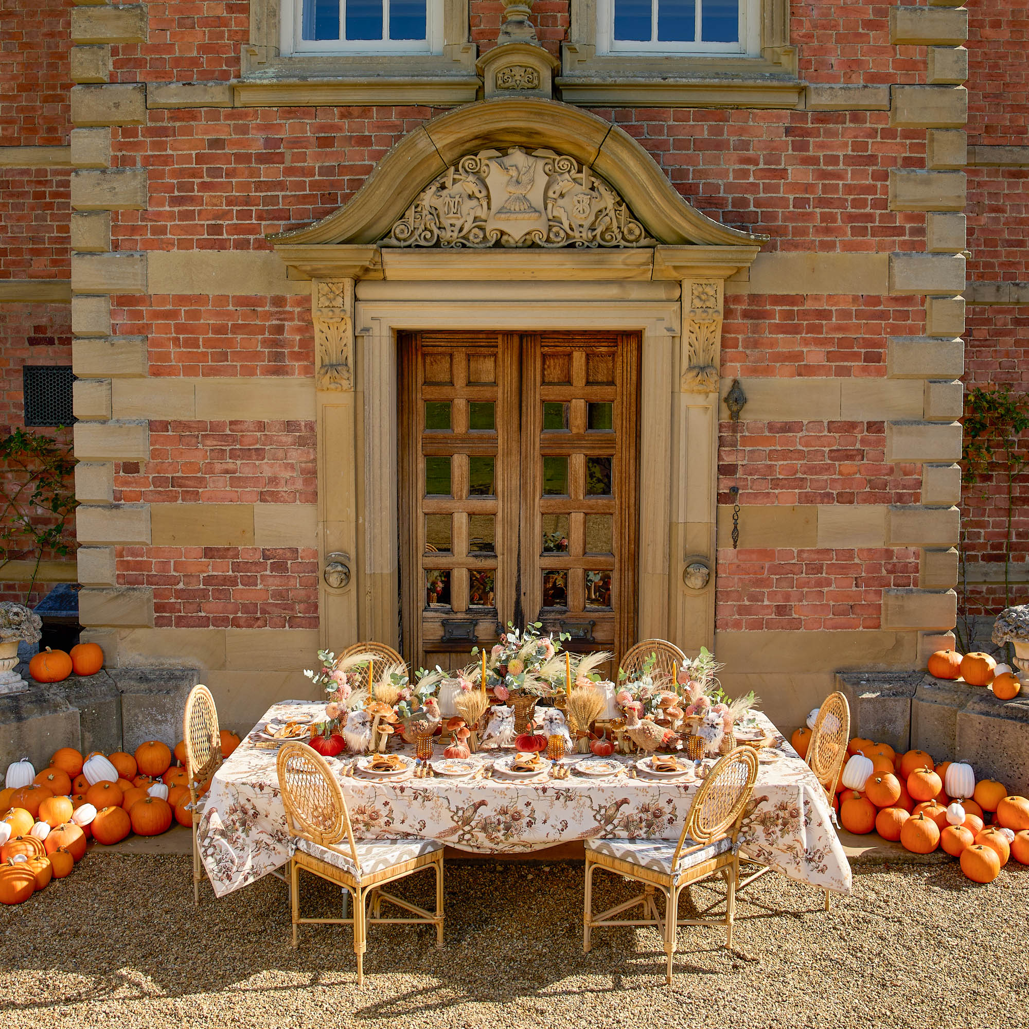 Bettina Taupe & Mustard Napkins (Set of 4)