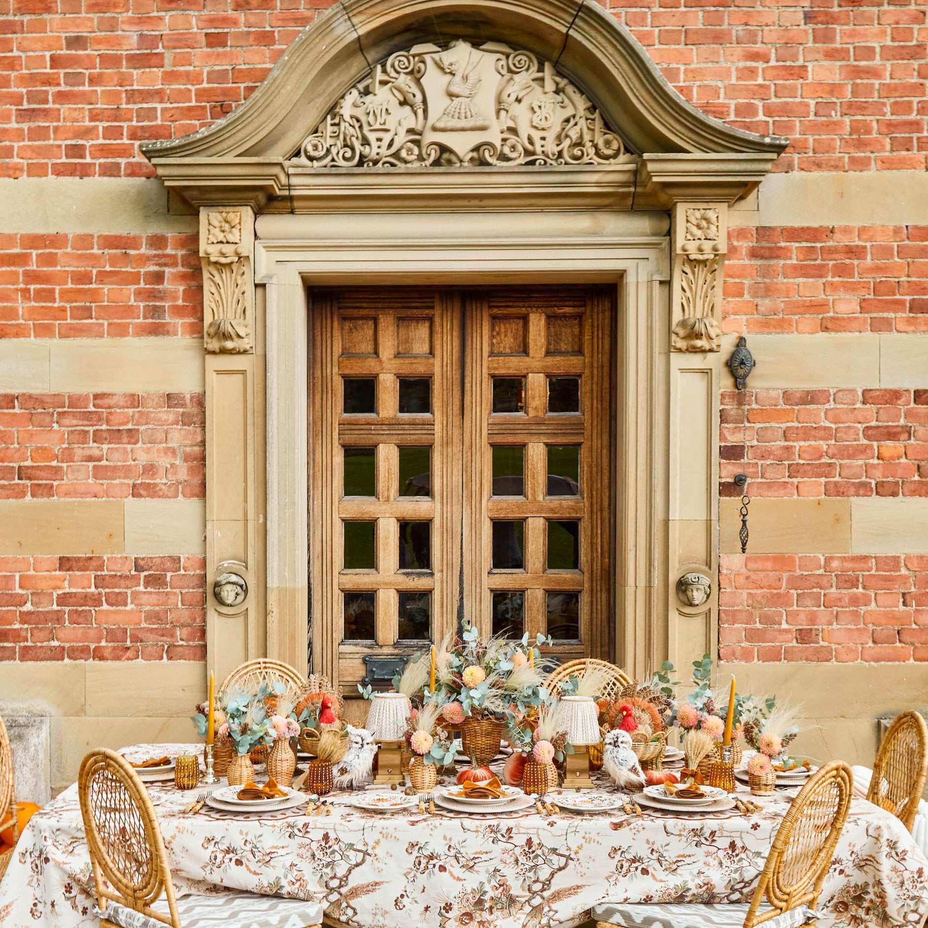 Natural Rattan Charger Plates (Set of 4)