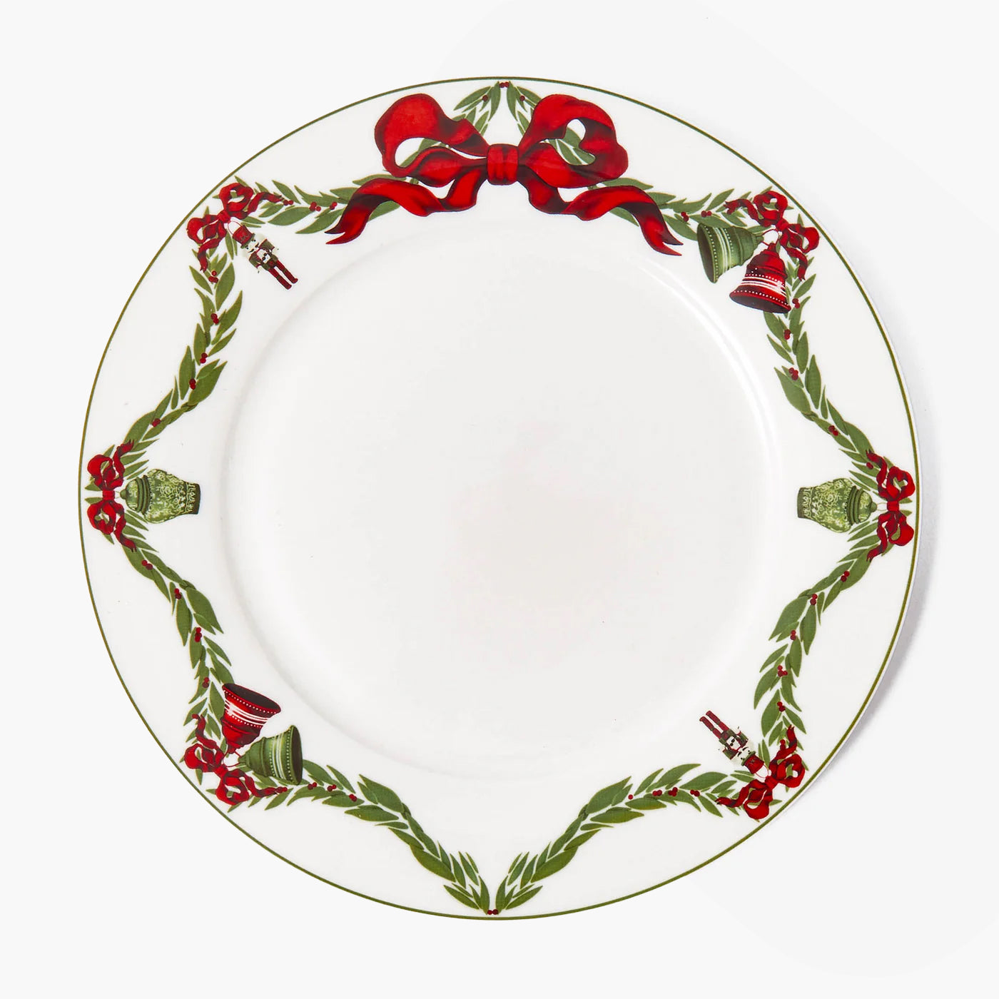 Christmas Garland Dinner Plate